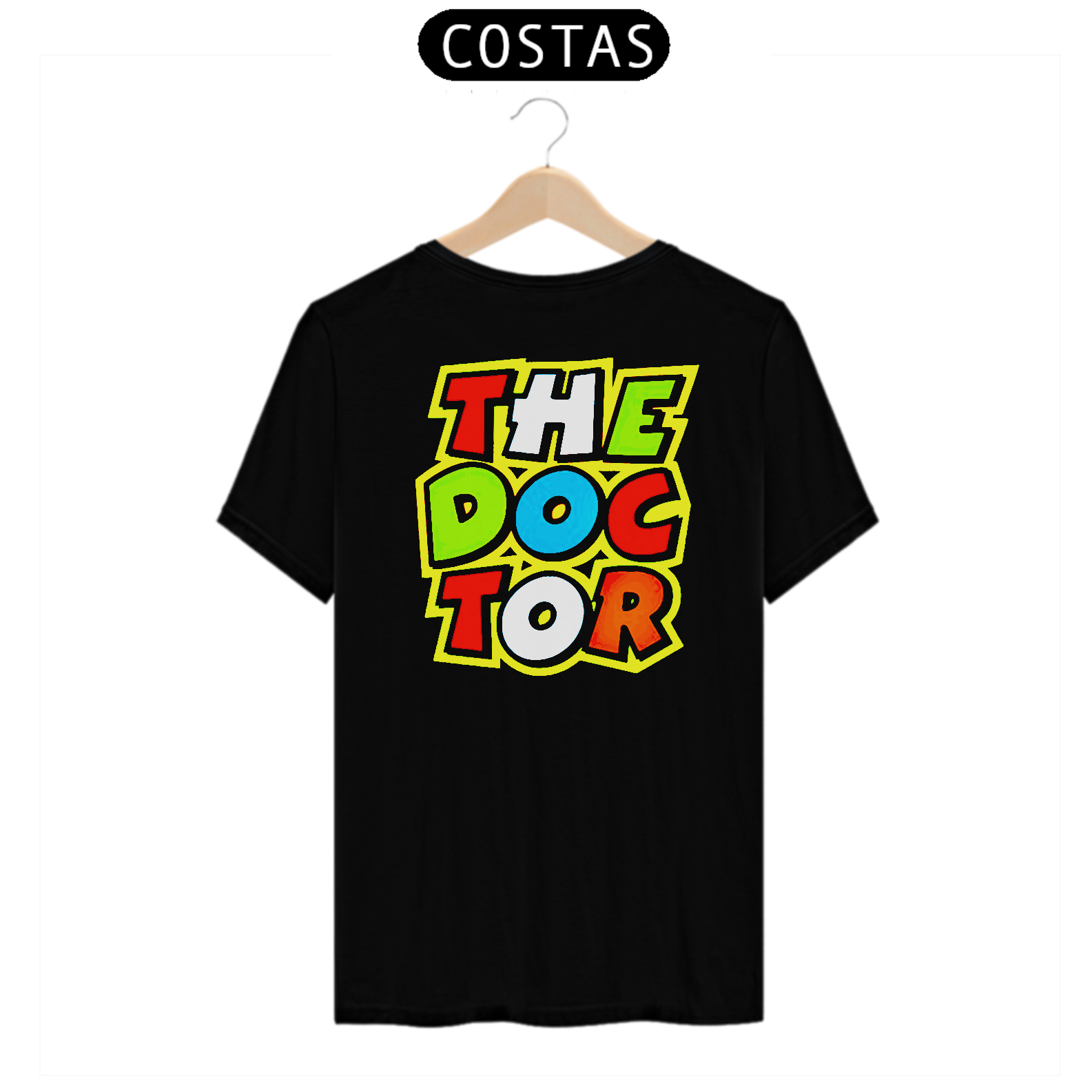 Nome do produto: Camiseta The Doctor Estampa traseira