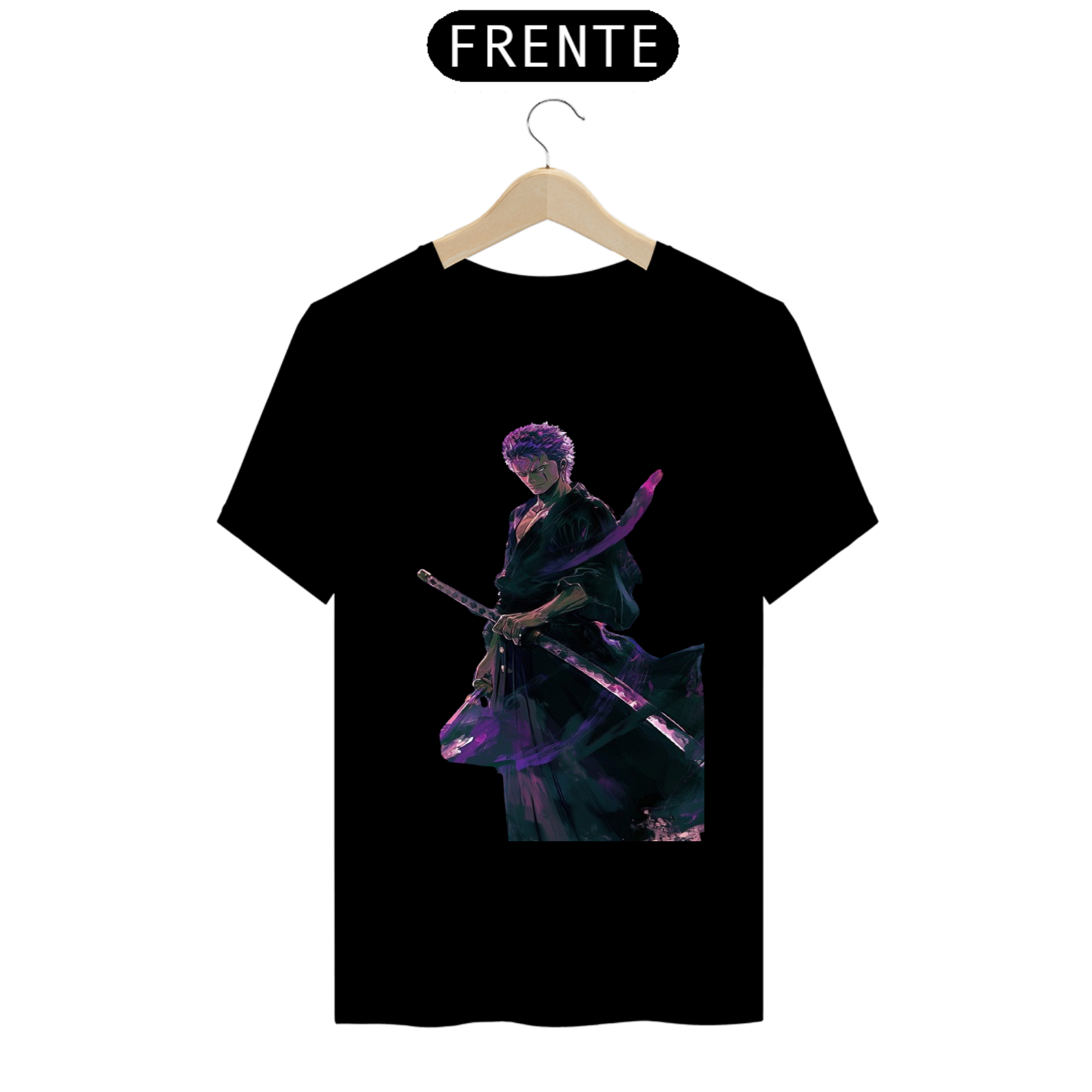 Nome do produto: Camiseta do One Piece Zoro