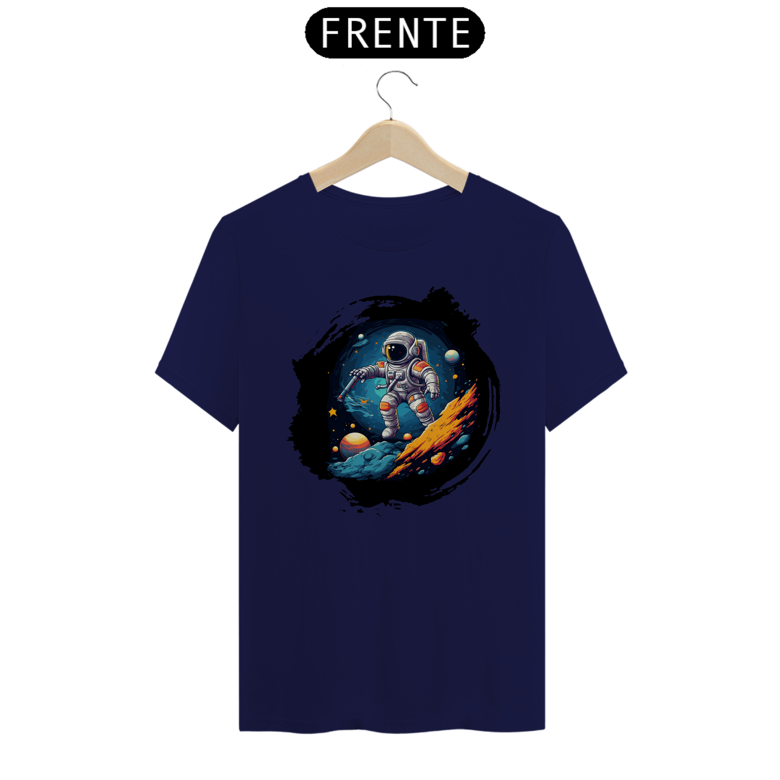 Nome do produto: Camiseta - Astronaut Cartoon 2