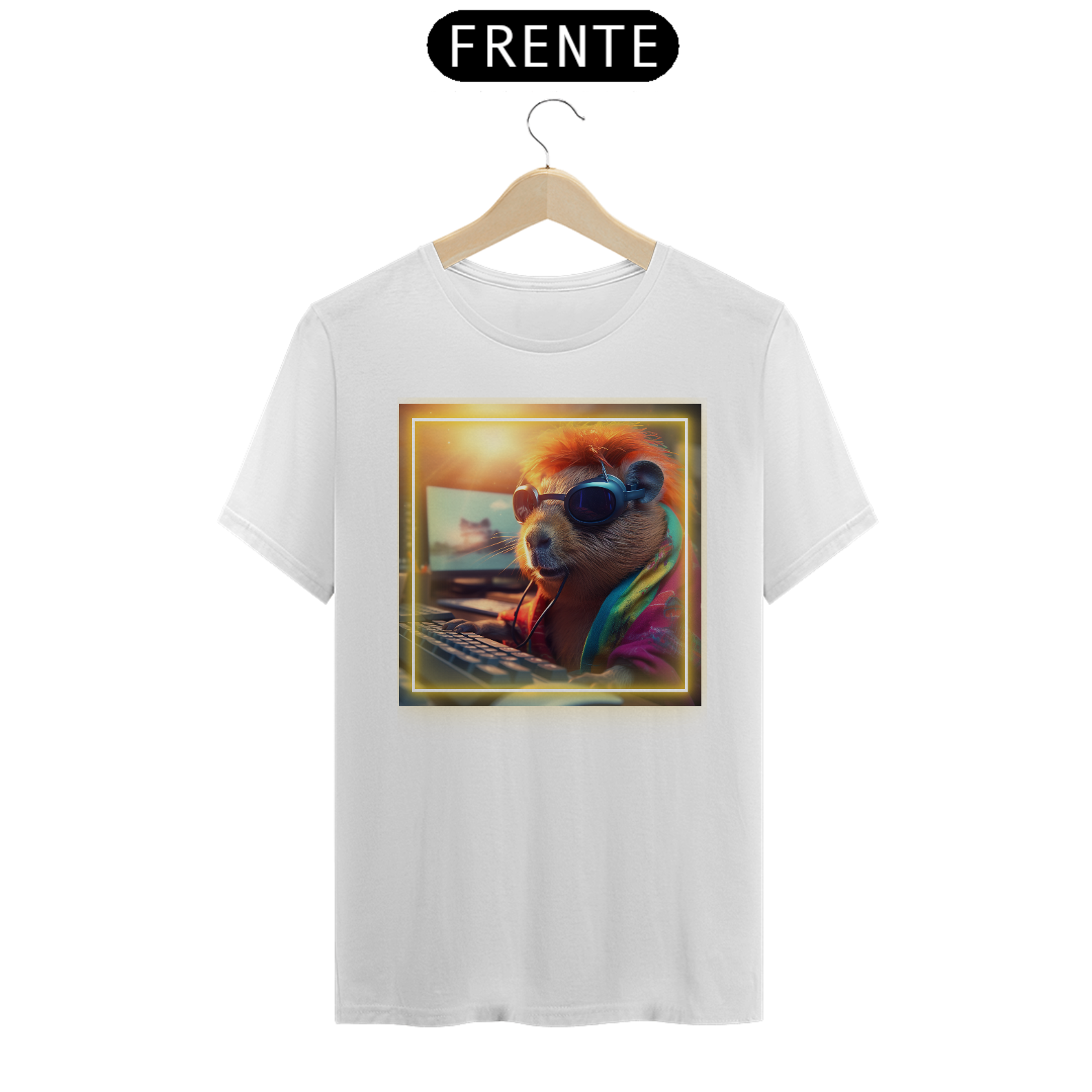 Nome do produto: Camiseta - CapyTech