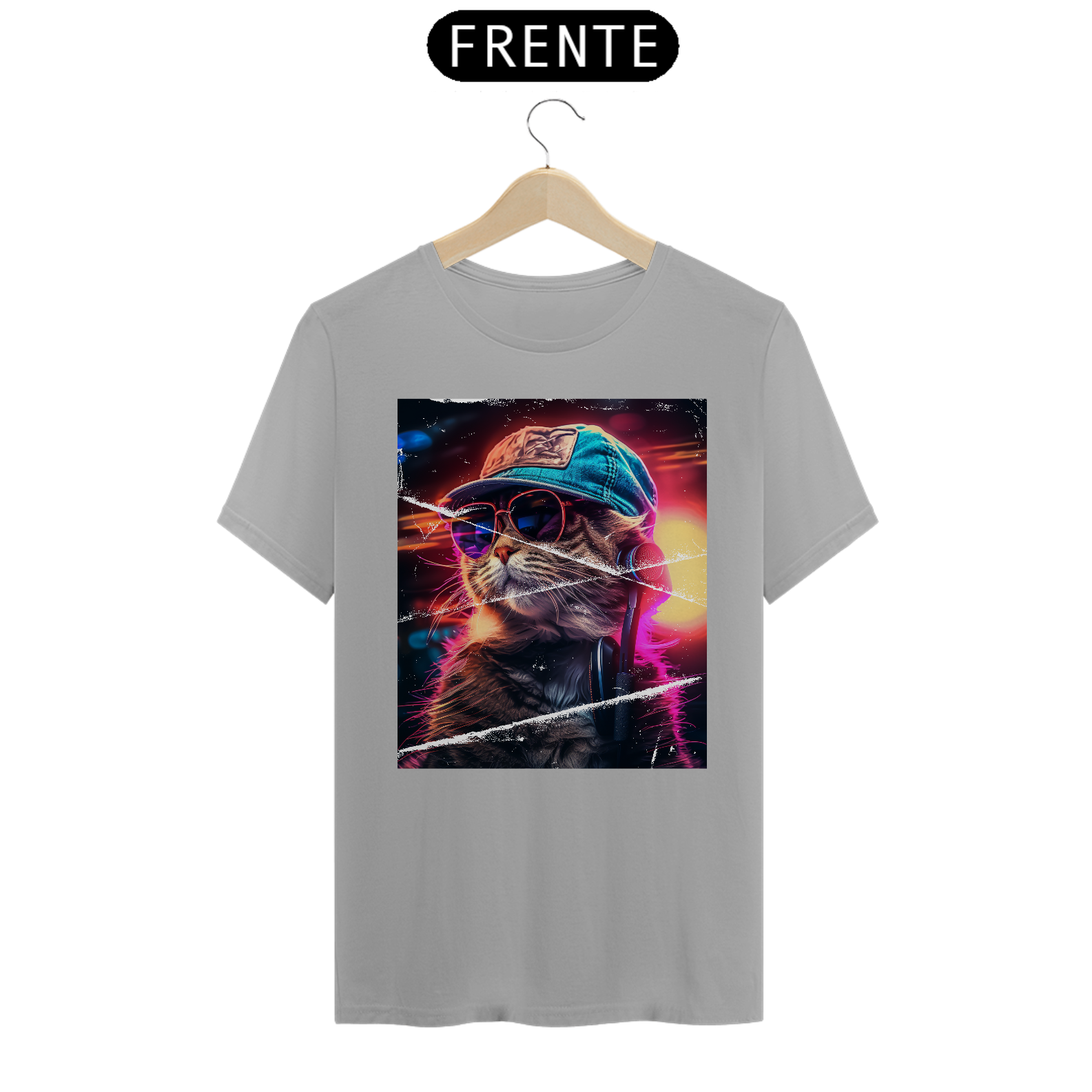 Nome do produto: Camiseta Hype Cat 1