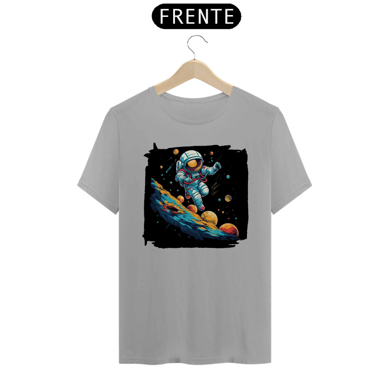 Nome do produto: Camiseta - Astronaut Cartoon 1