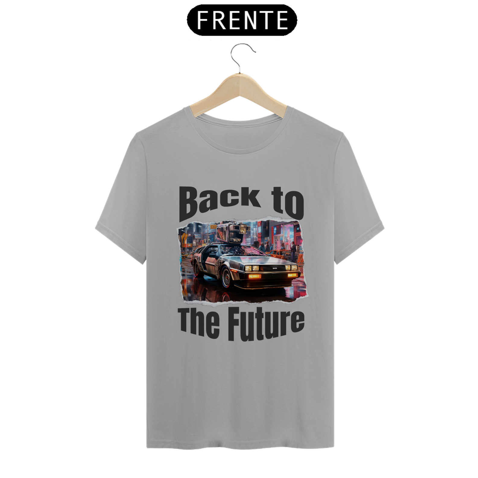 Nome do produto: Camiseta - DeLorean