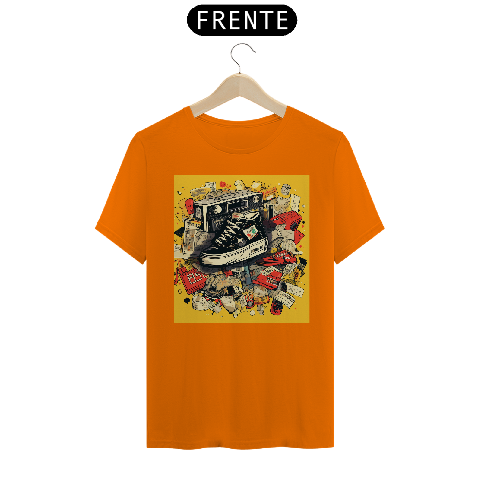 Nome do produto: Camiseta - Tenis Stamp