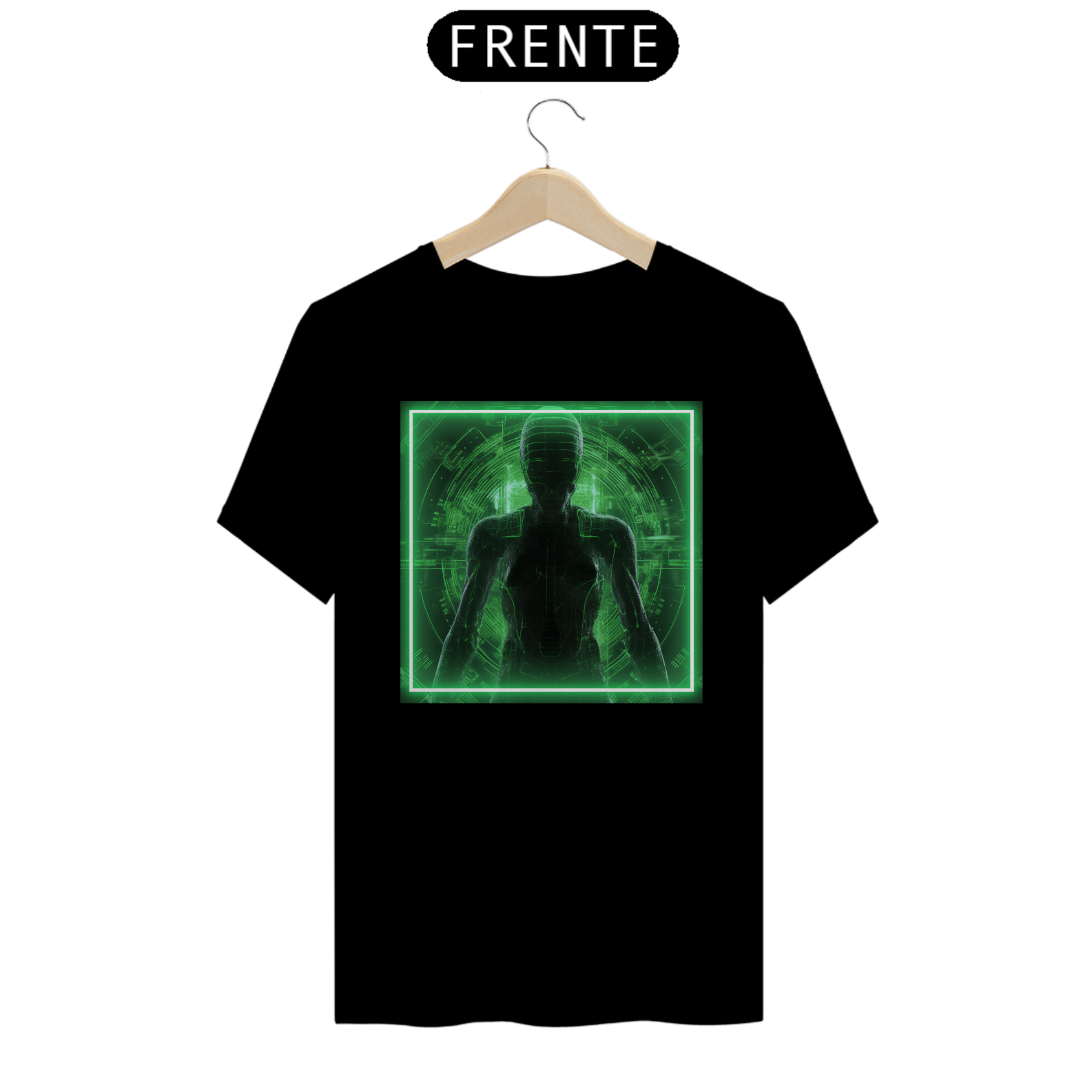 Nome do produto: Camiseta - Alien Green
