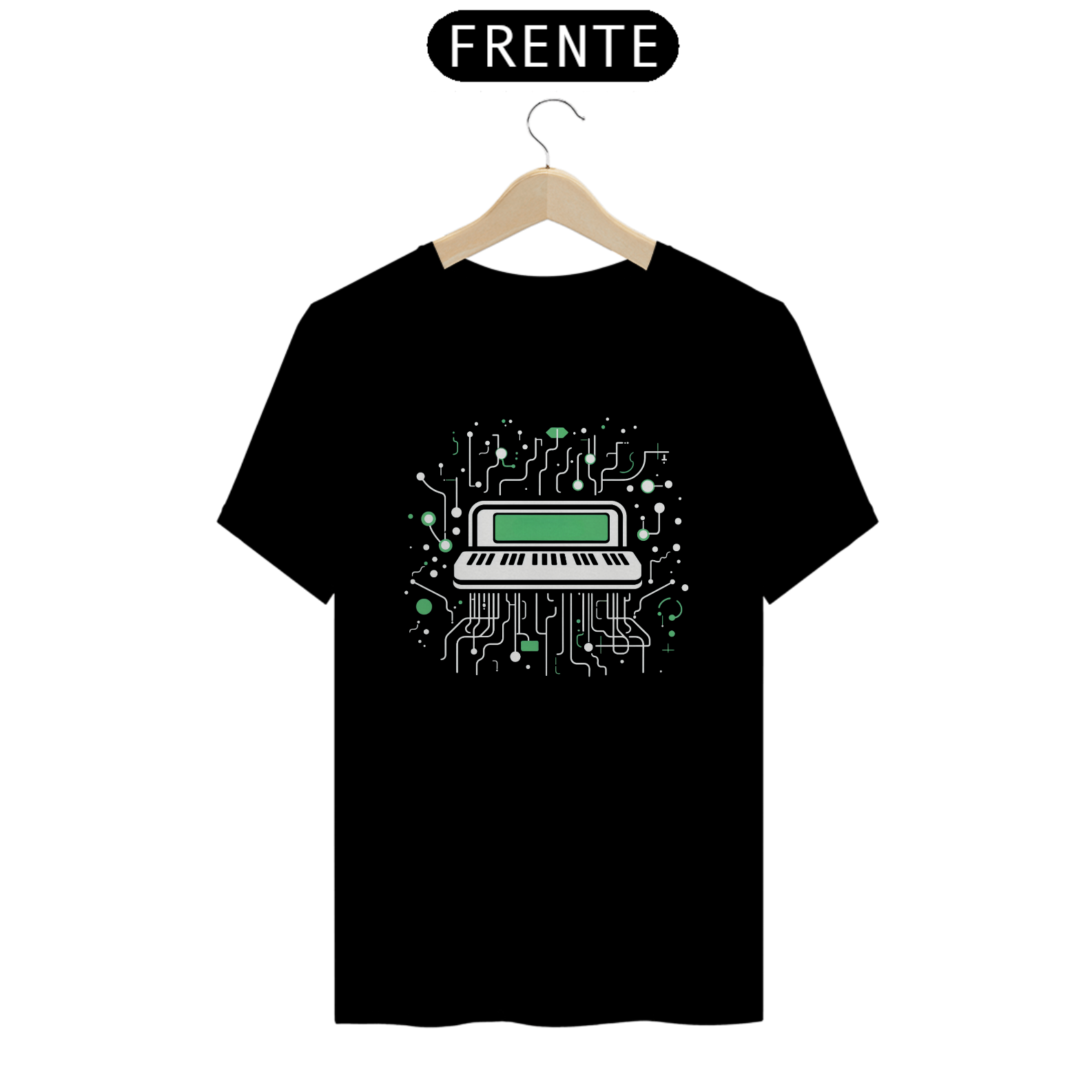 Nome do produto: Camiseta - Piano 1