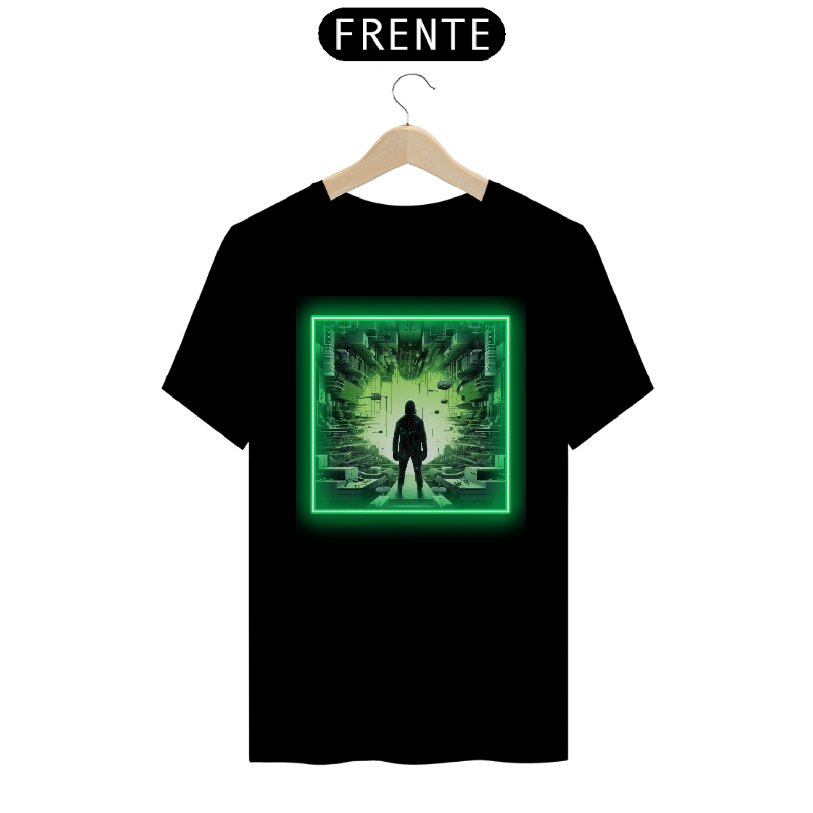 Nome do produto: Camiseta - Cenário Futurista