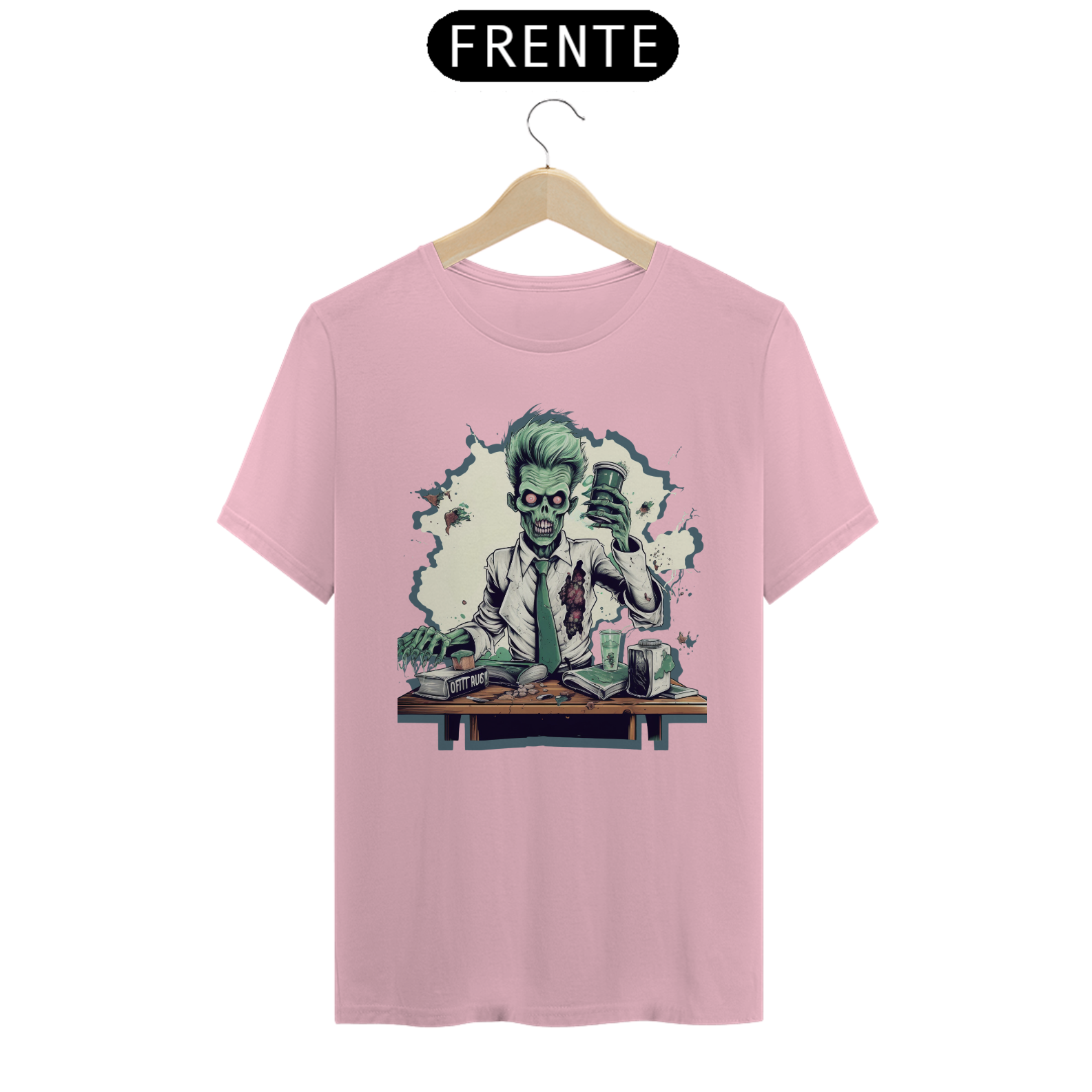 Nome do produto: Camiseta - Zombie 50\'s Business Man