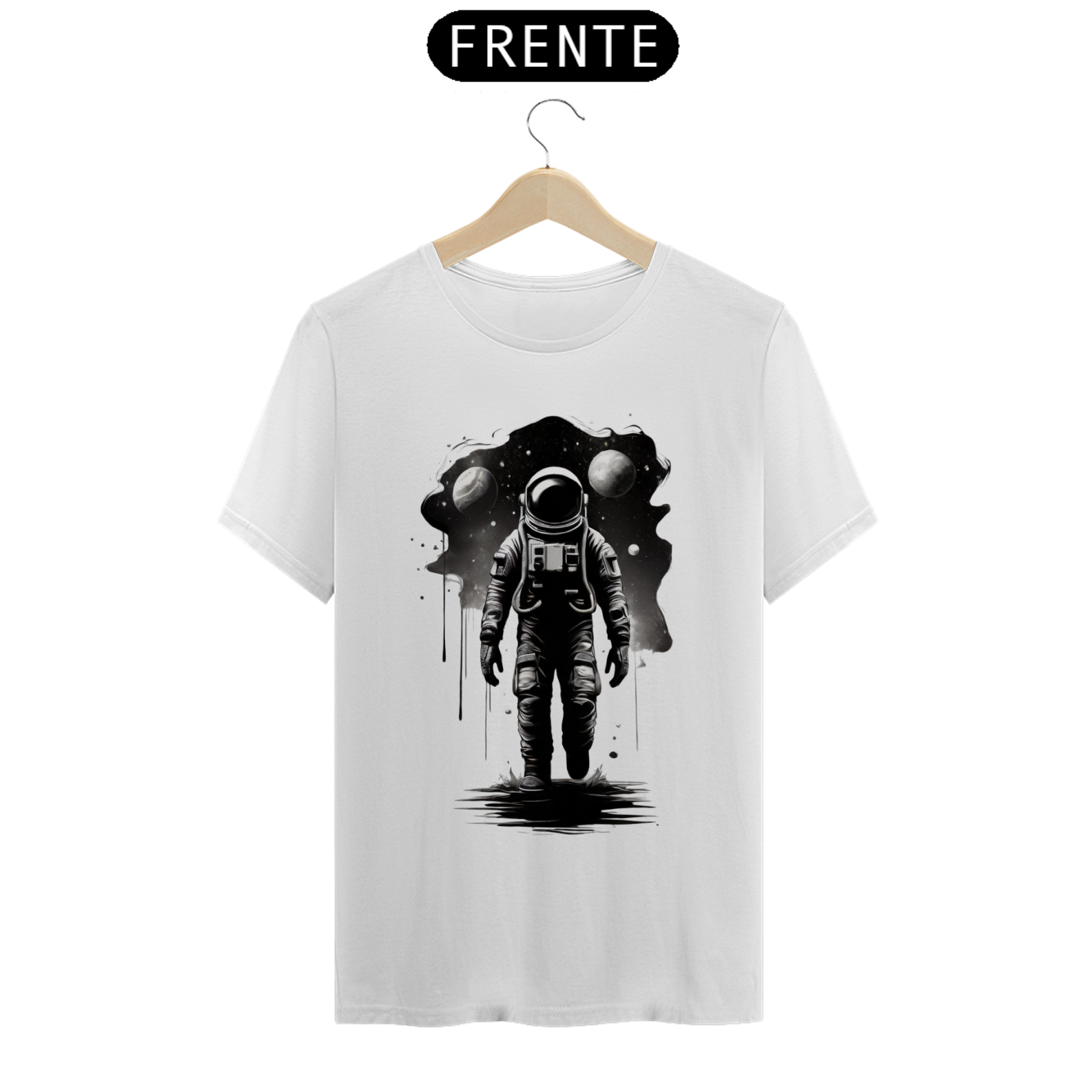 Nome do produto: Camiseta T-shirt Astronauta