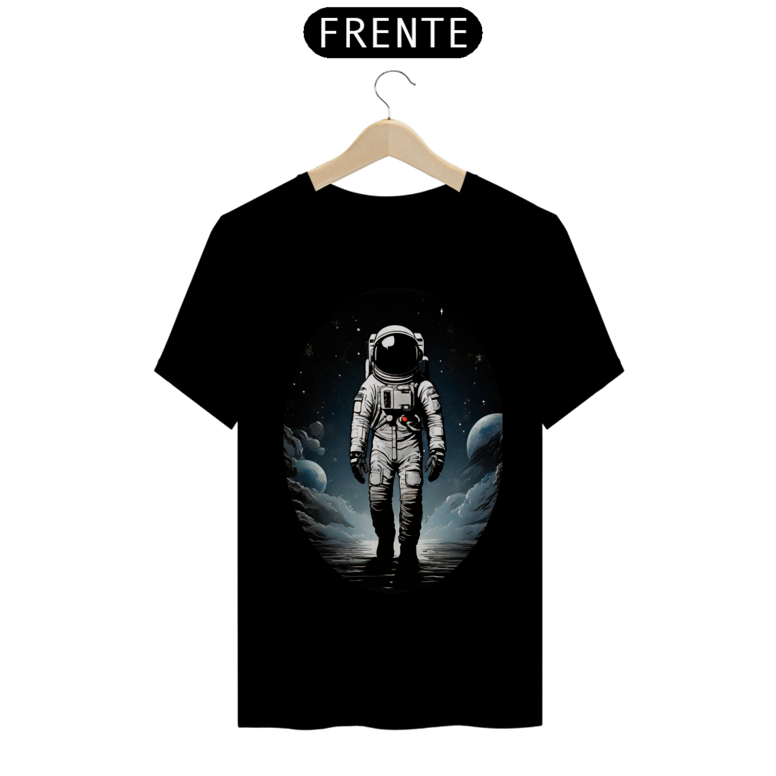 Nome do produto: Camiseta T-Shirt Astronauta
