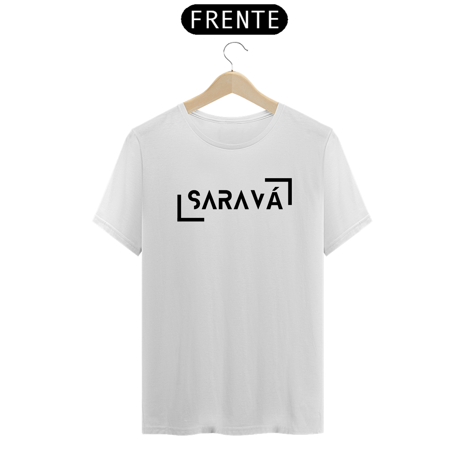 Nome do produto: Camiseta Saravá