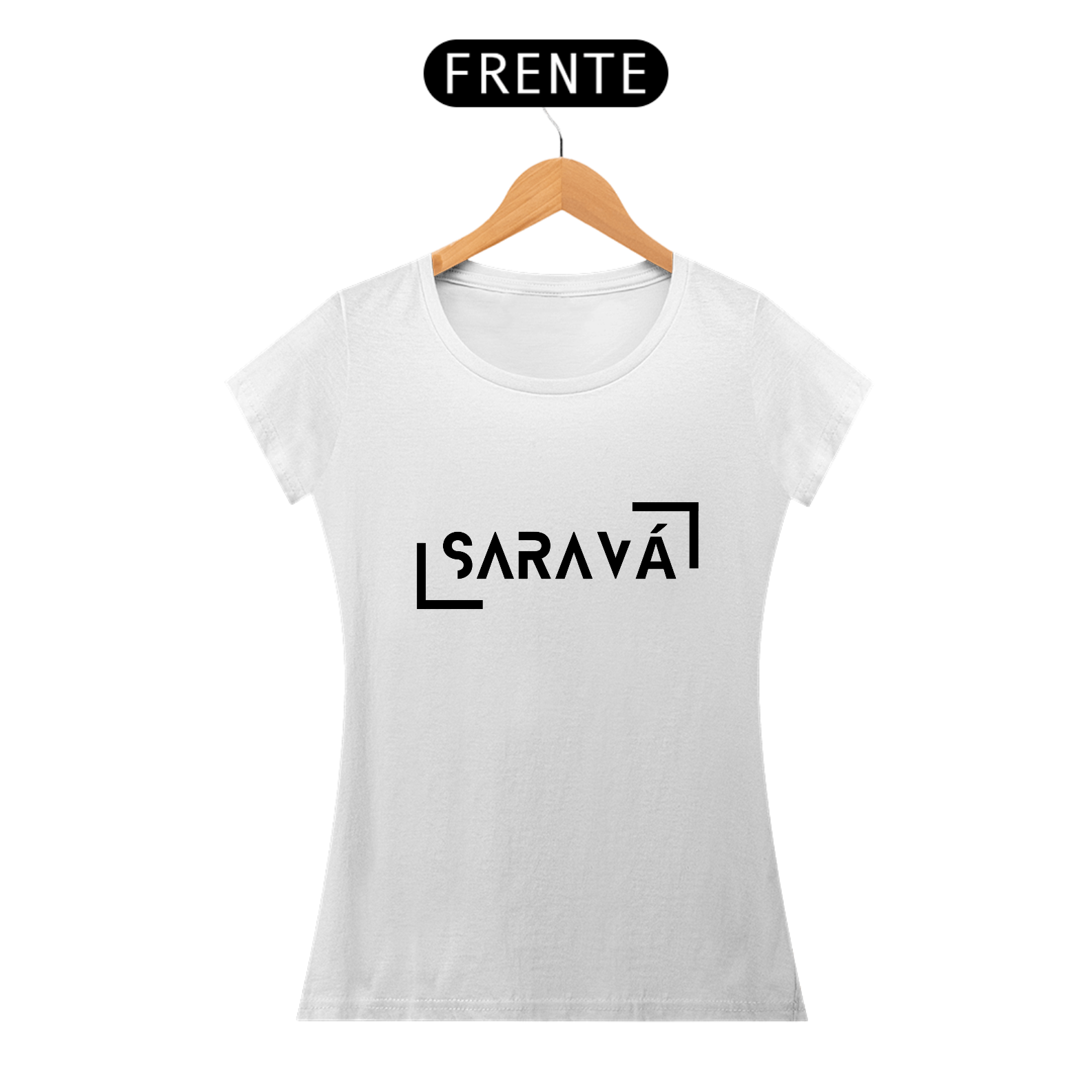 Nome do produto: Camiseta Saravá Branca