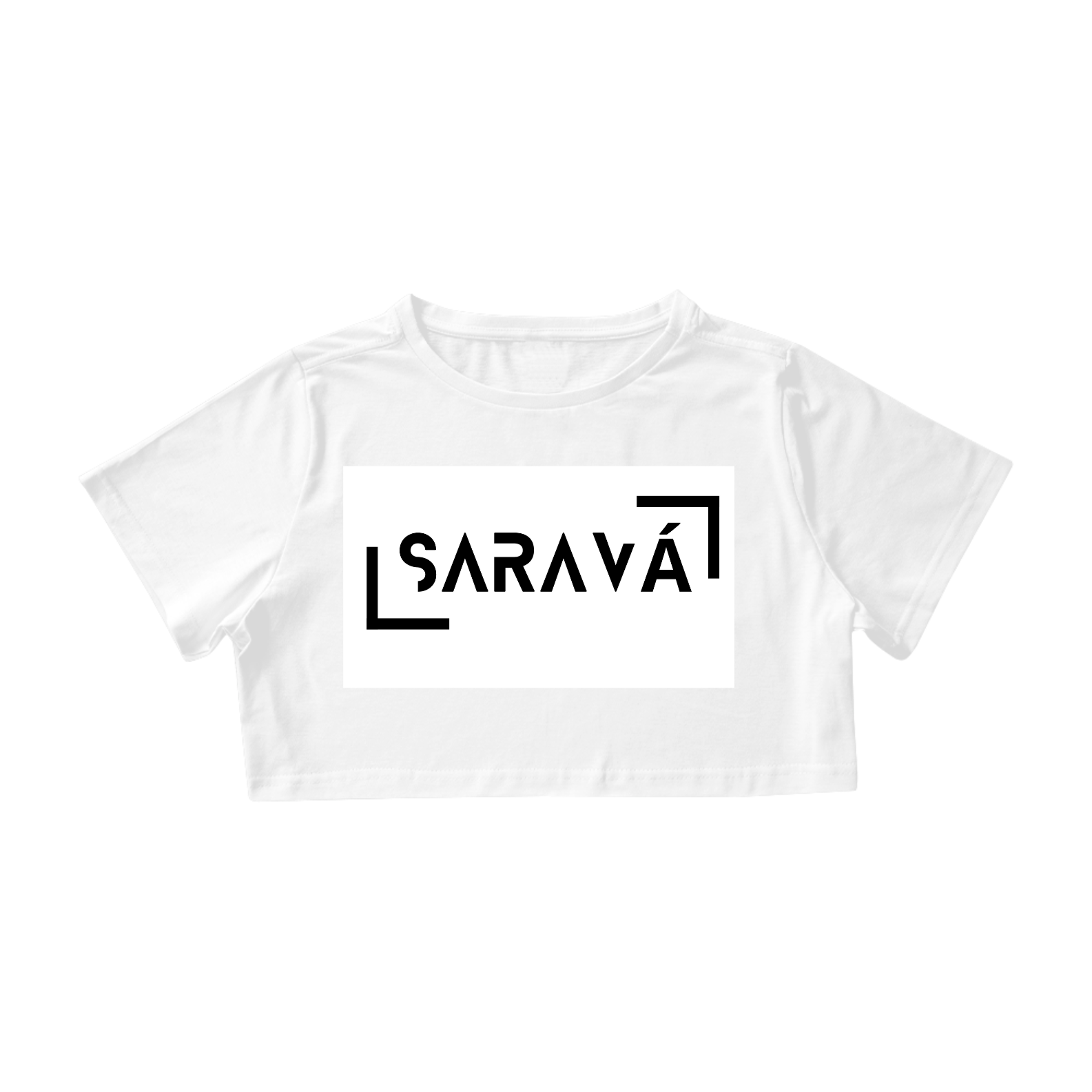 Nome do produto: Cropped Saravá Branco