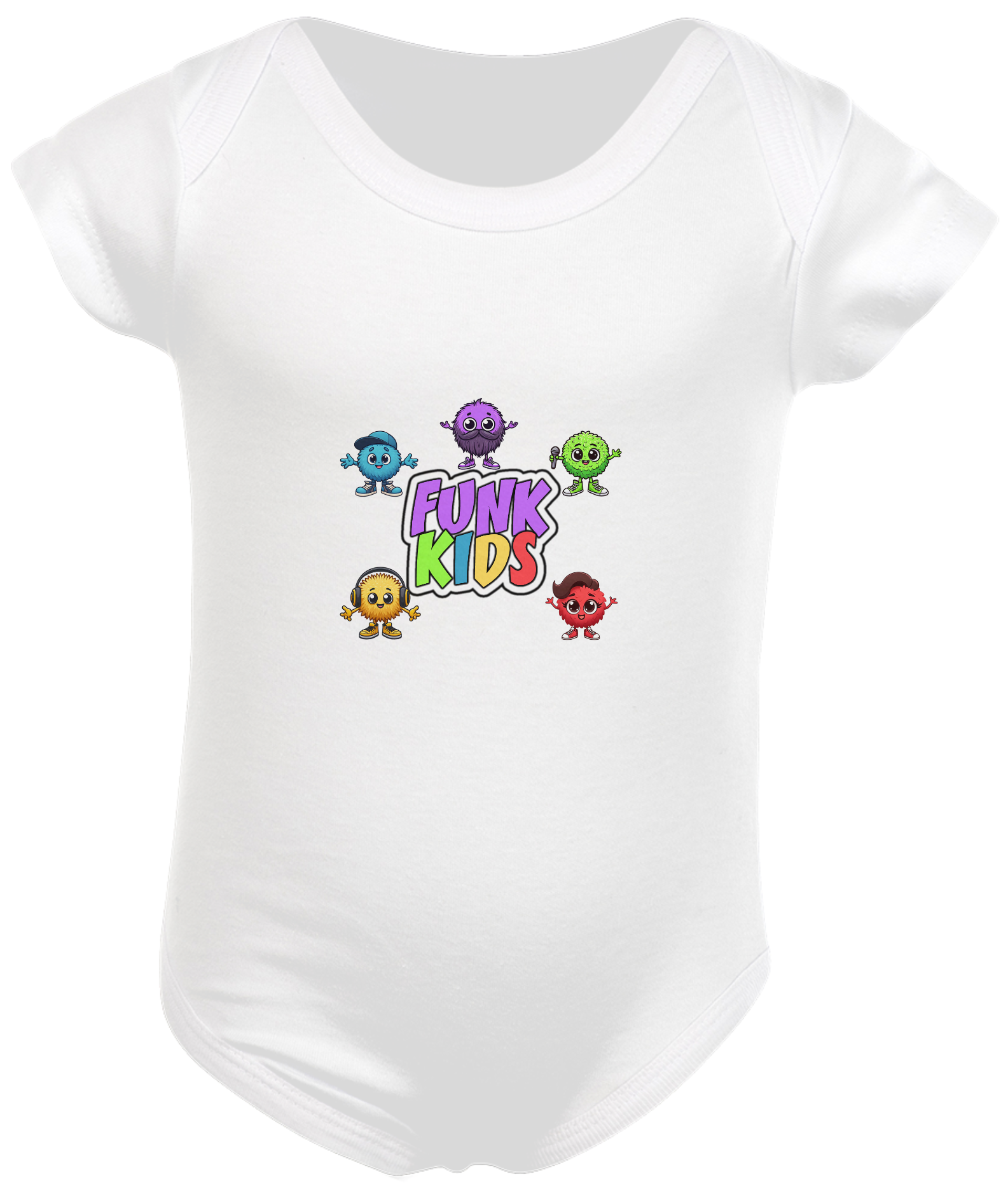 Nome do produto: Body Infantil FUNK KIDS - Turma completa
