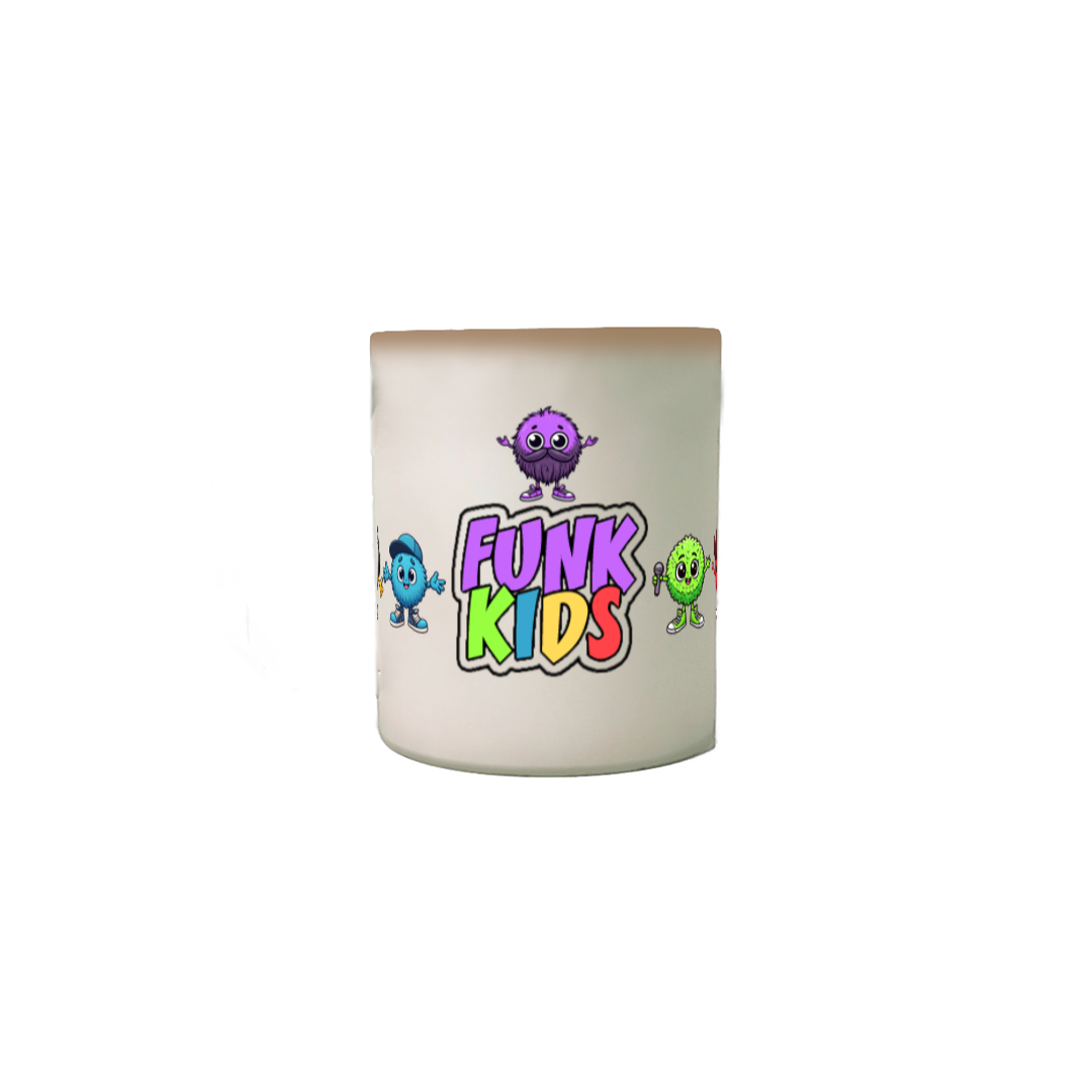 Nome do produto: Caneca Mágica FUNK KIDS - Turma completa