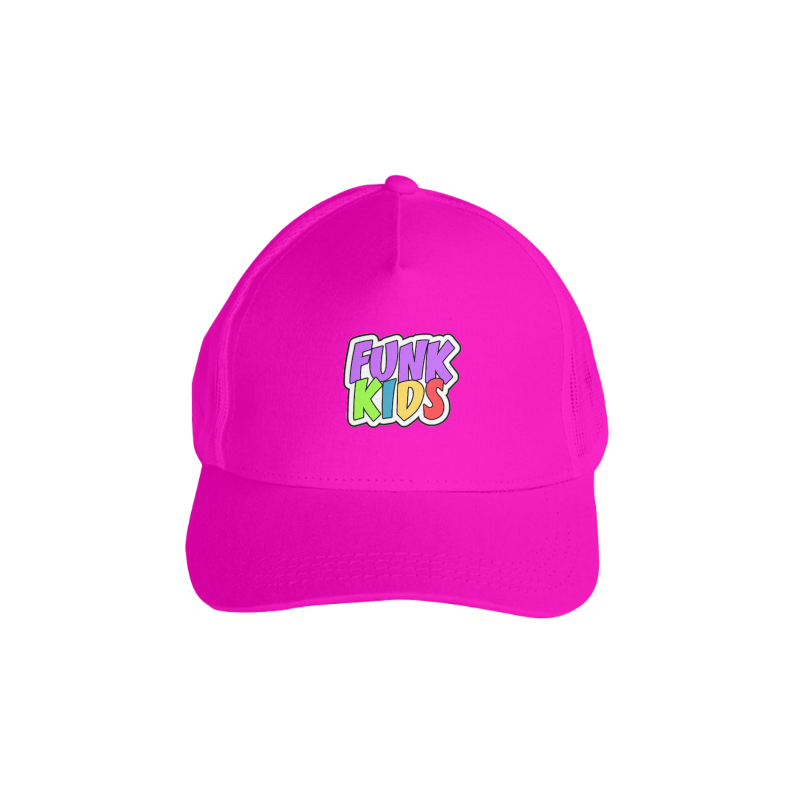 Nome do produto: Boné Americano com Tela FUNK KIDS - Logo