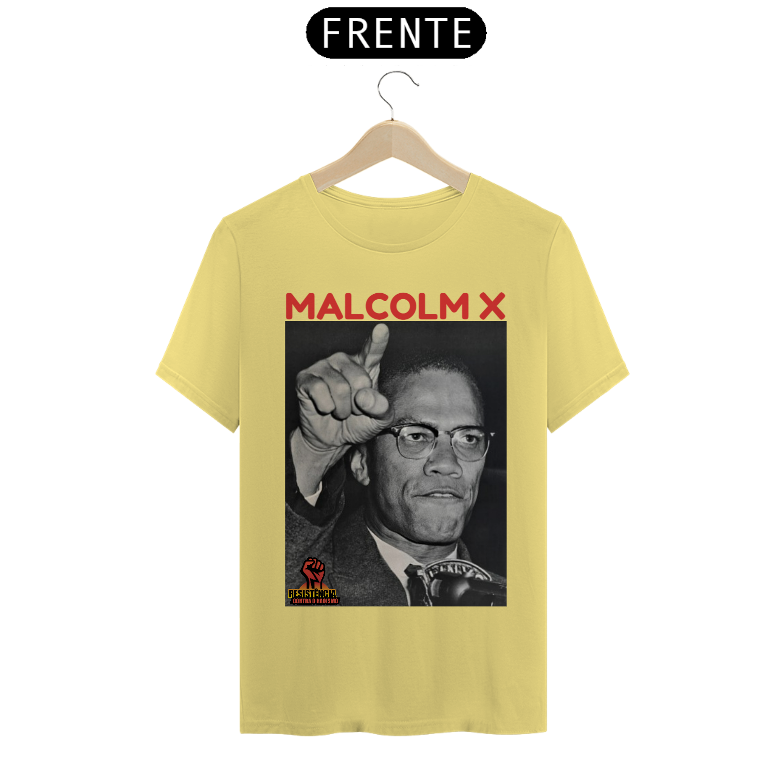 Camisa Malcolm X