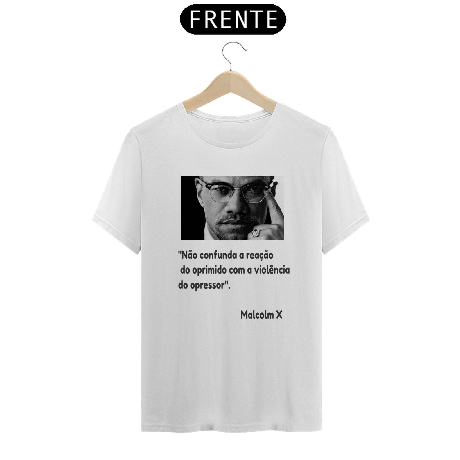 camisa Malcolm x