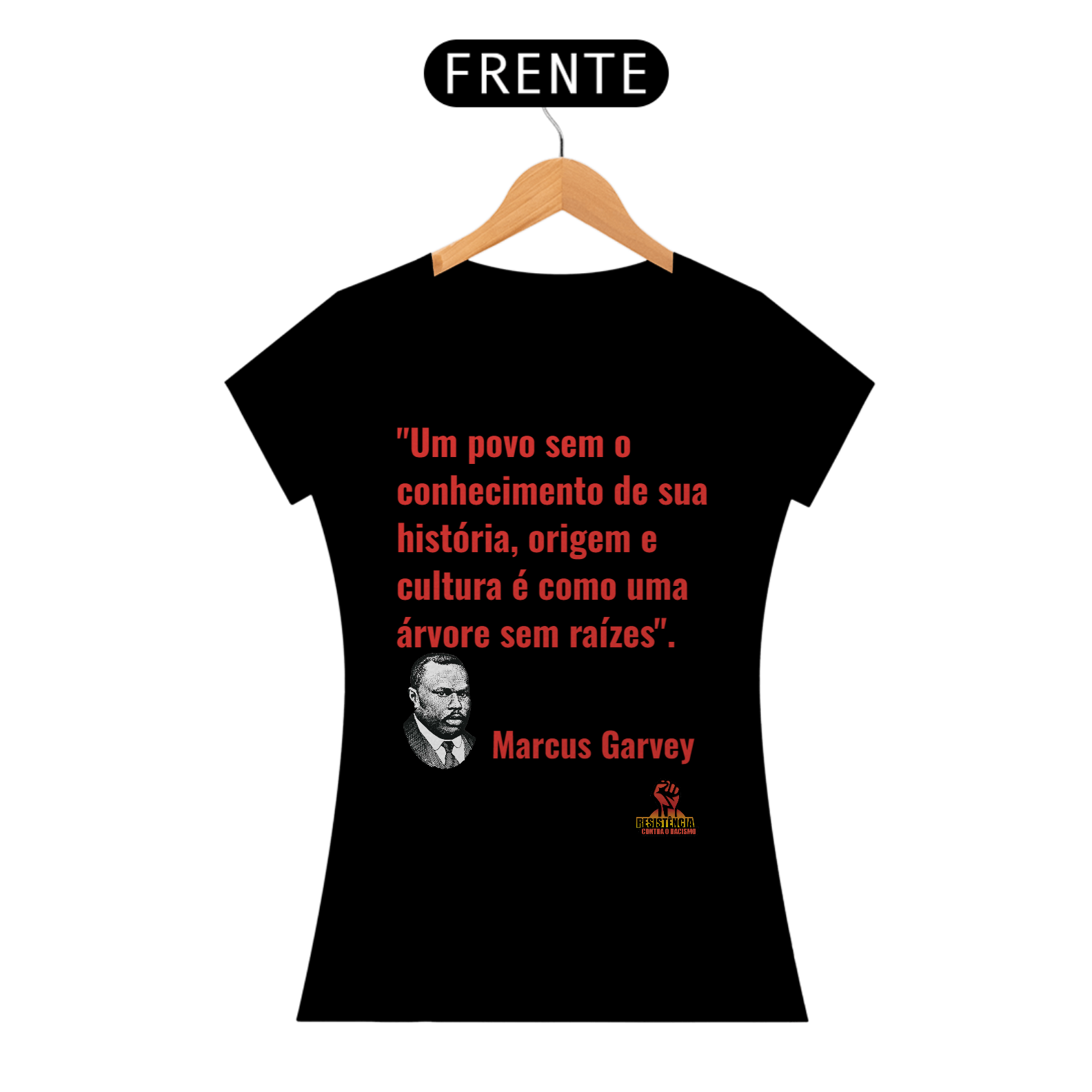 camisa Marcus Garvey