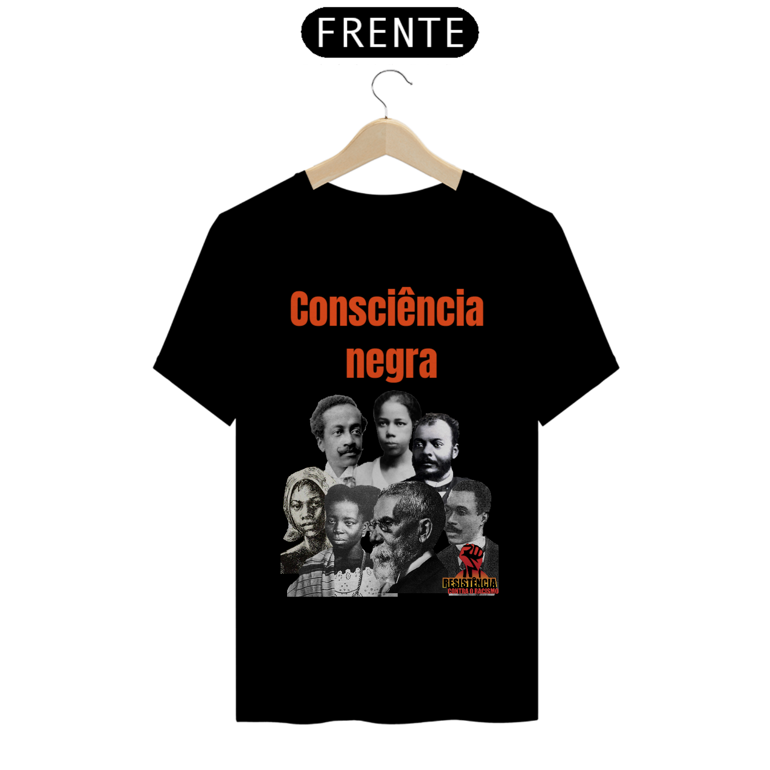 camisa consciência negra