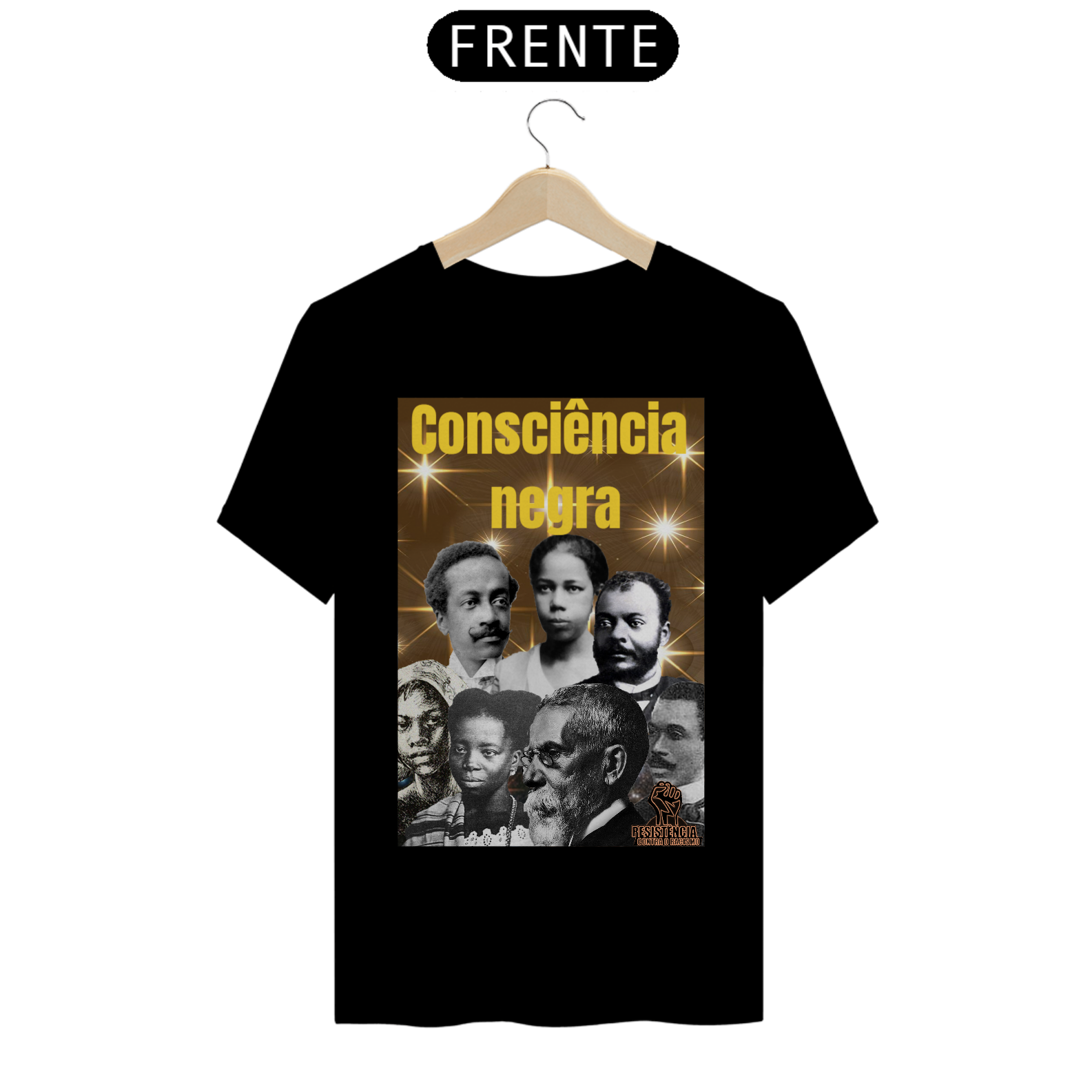 Camisa consciência negra