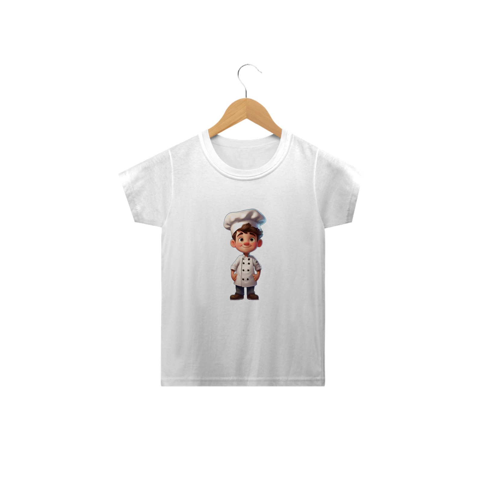 Nome do produto: Camiseta infantil O CHEF