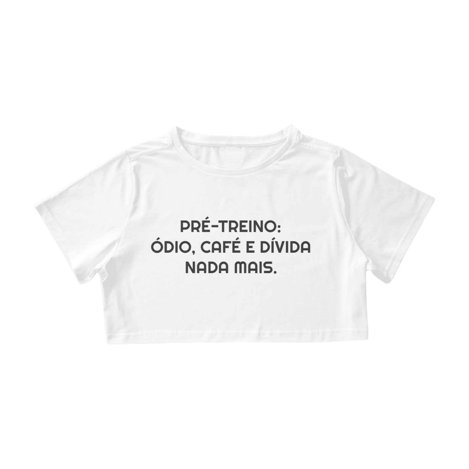 Nome do produto: cropped pré-treino