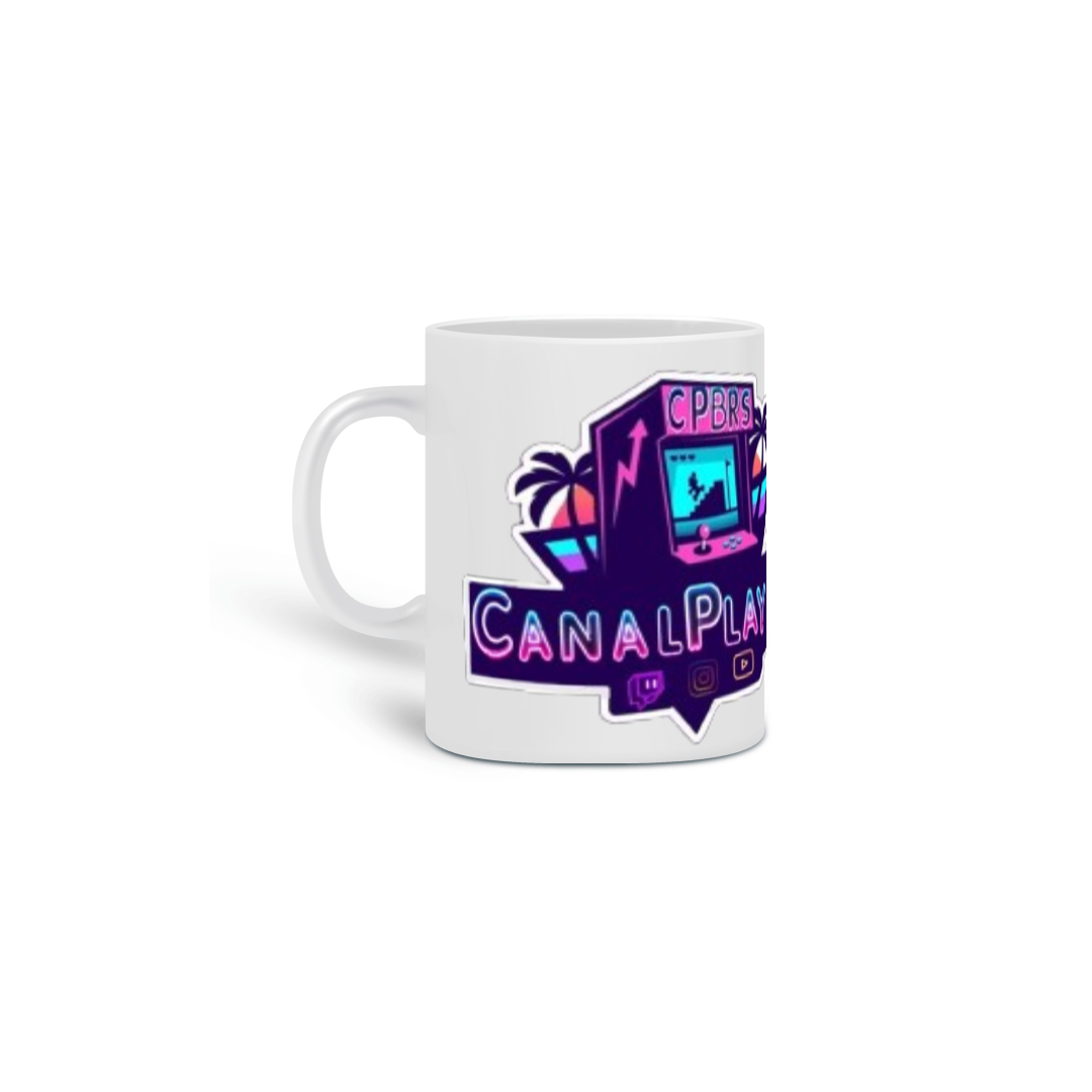 Nome do produto: Caneca CanalPlayBrs