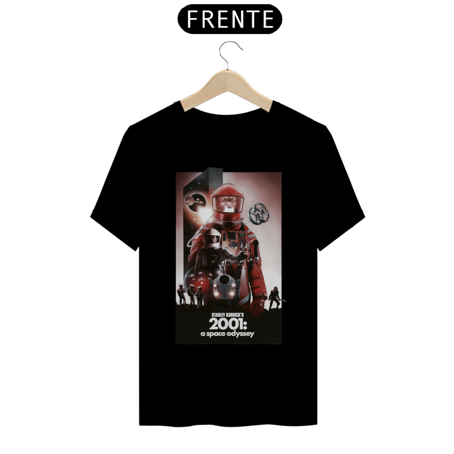 Nome do produto: Camiseta 2001 A Space Odyssey
