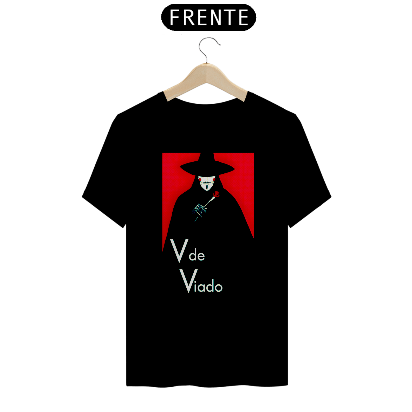 Nome do produto: Camiseta V de Viado