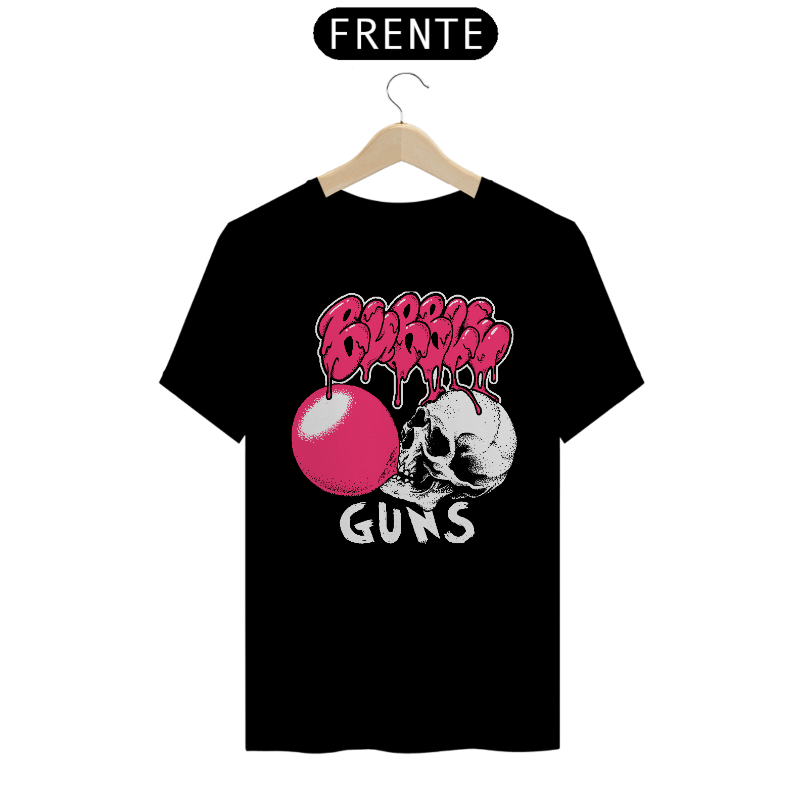 Nome do produto: CAMISETA BUBBLE GUNS