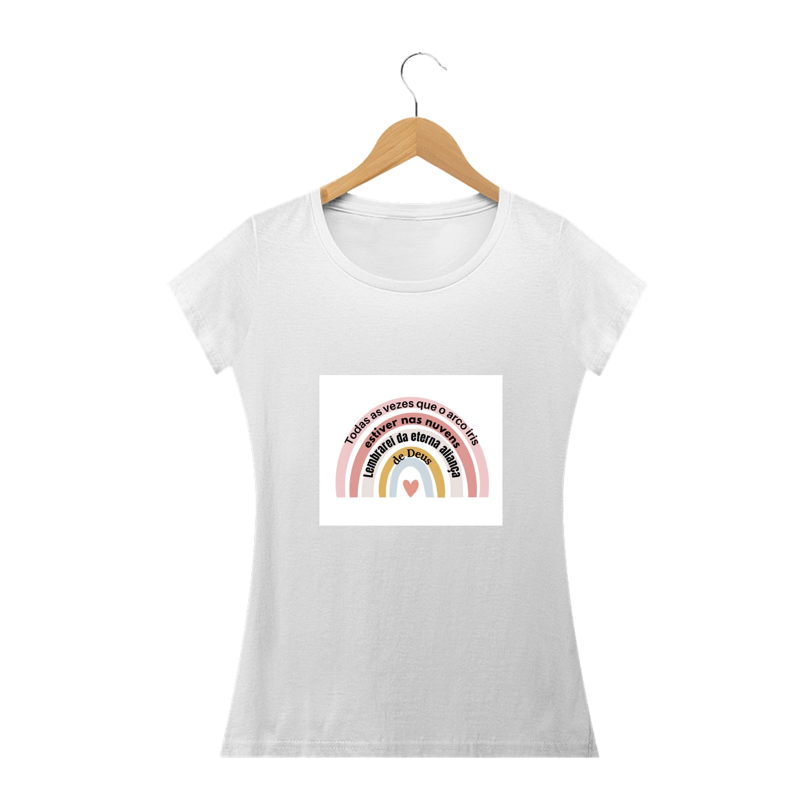 Nome do produto: Camiseta Aro iris