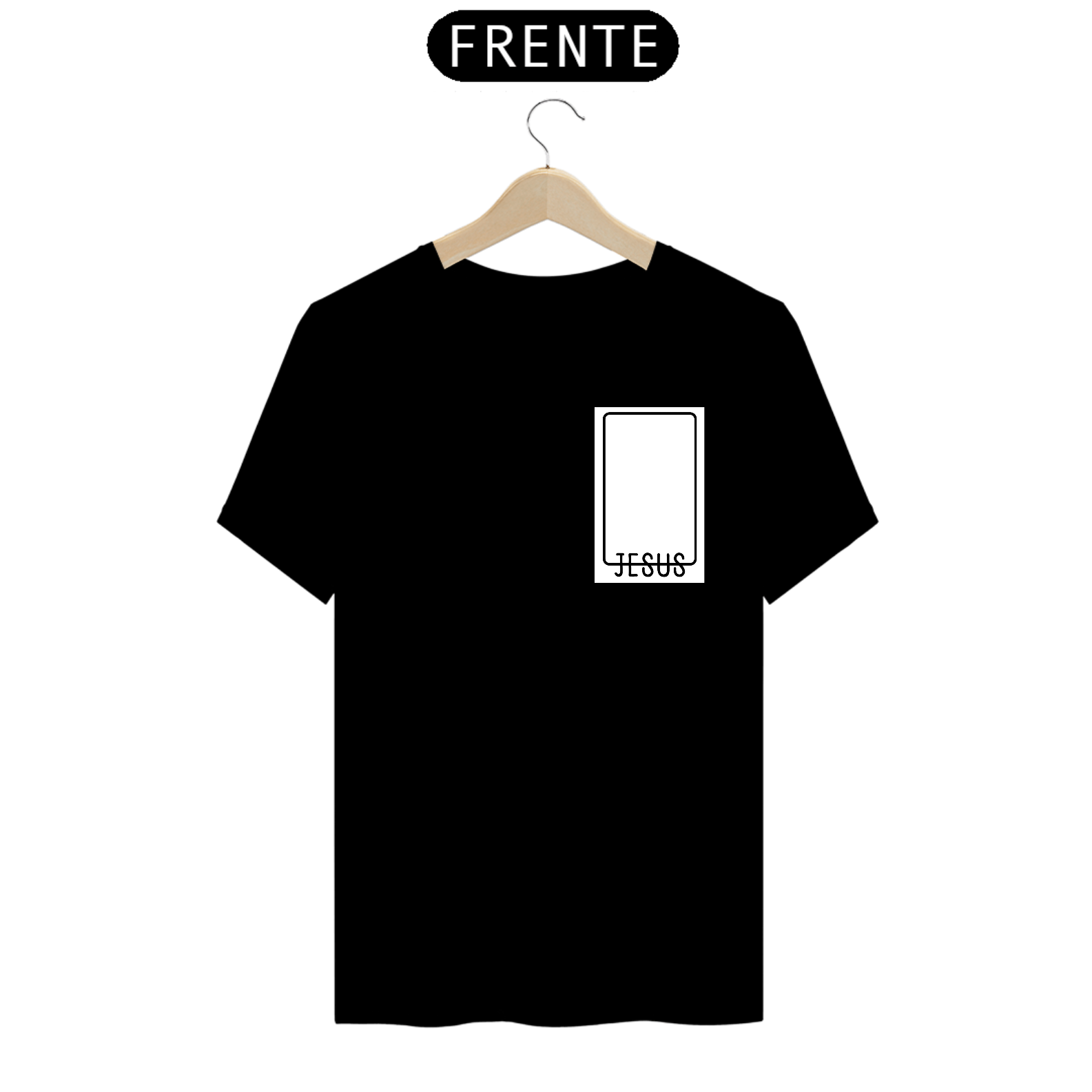 Nome do produto: Camiseta Minimalista Jesus