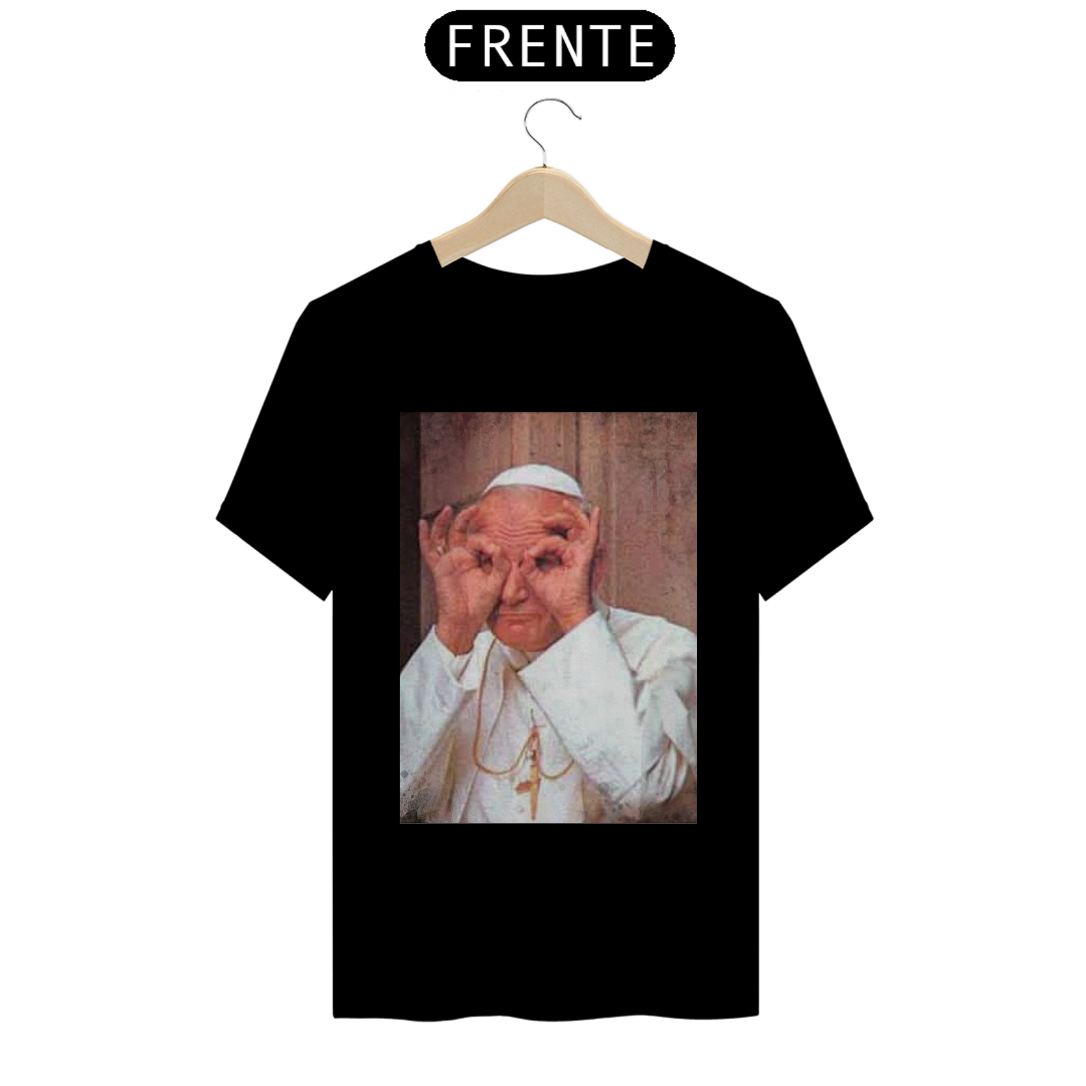 Nome do produto: Camiseta São João Paulo II