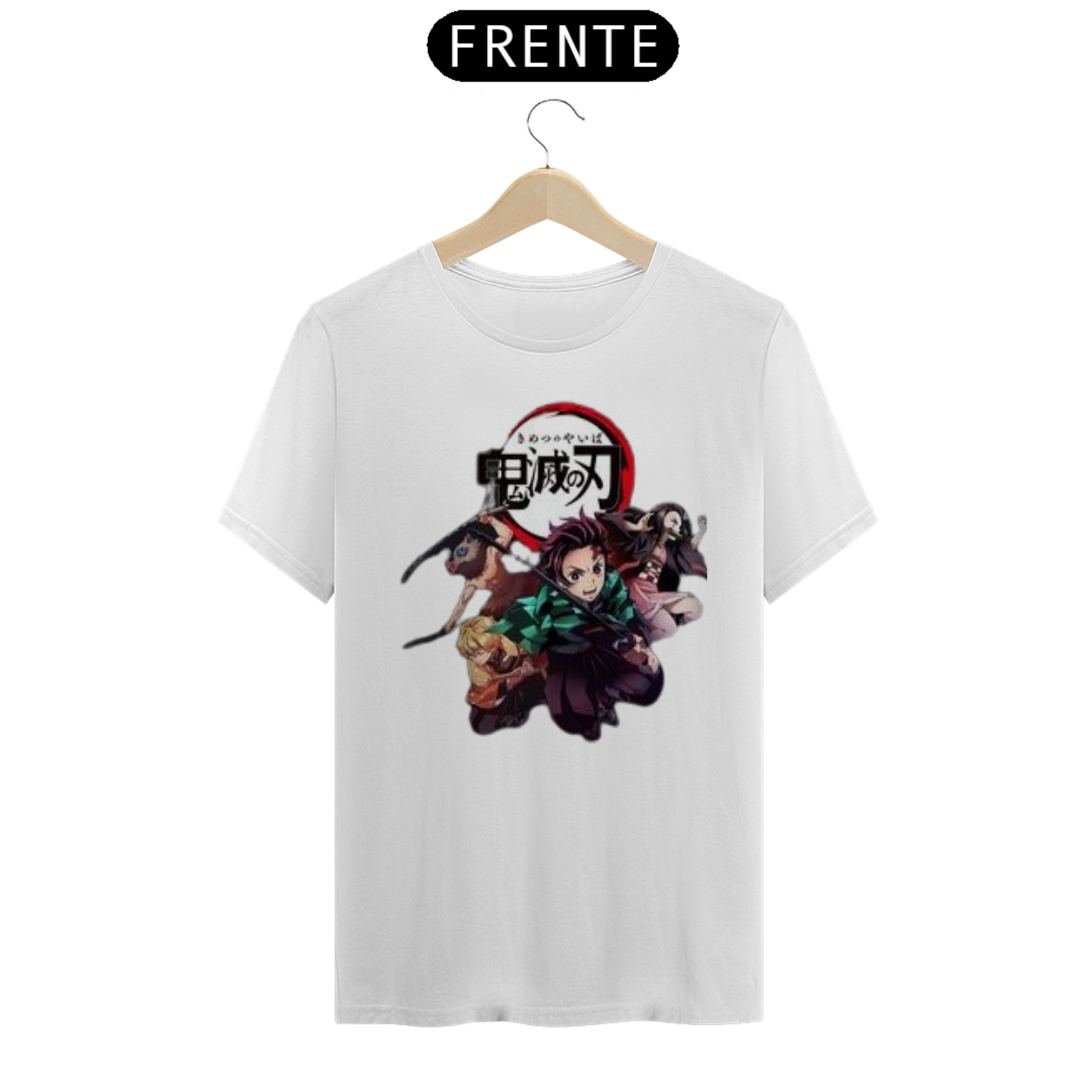 Nome do produto: camisa demon slayer