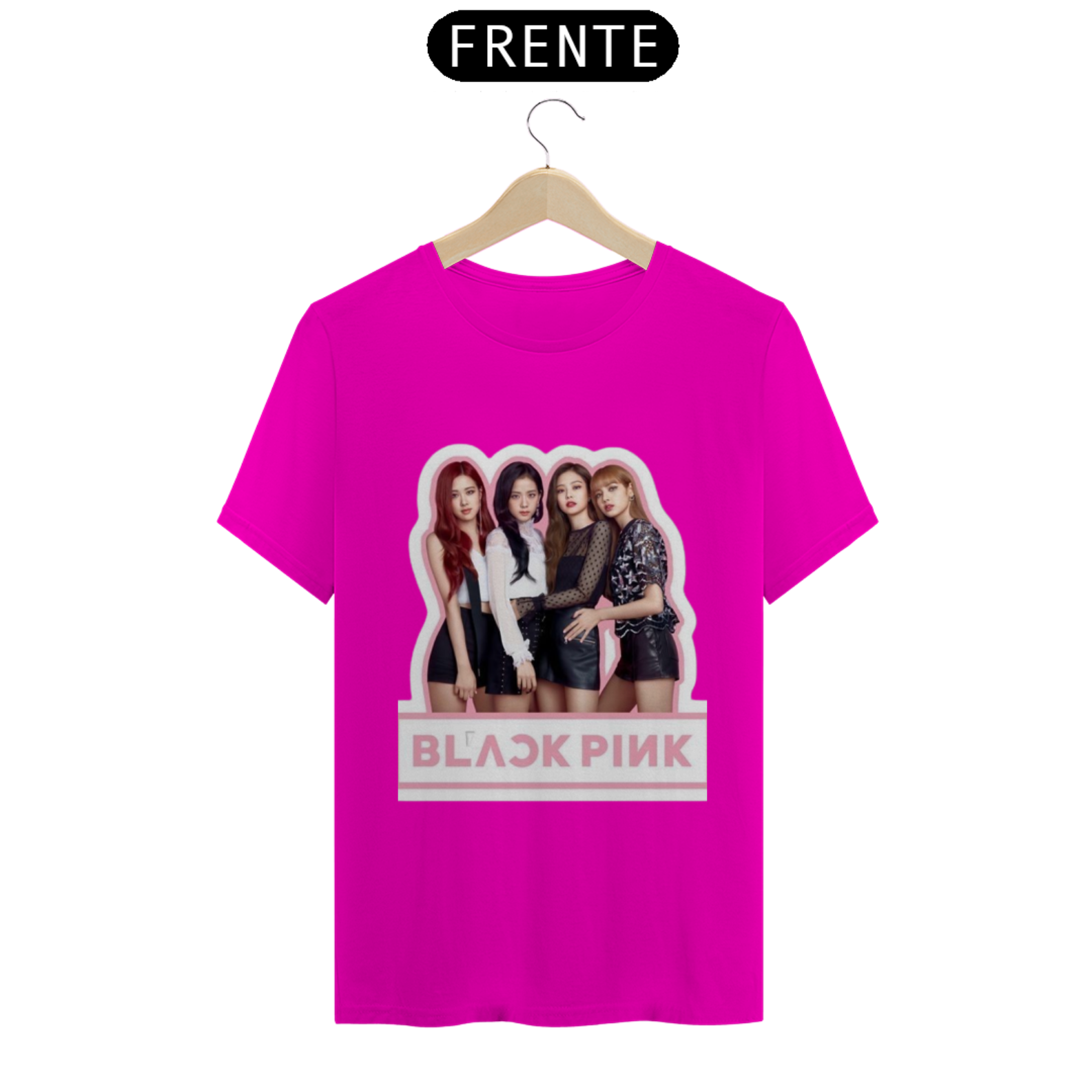 Nome do produto: camisa black pink