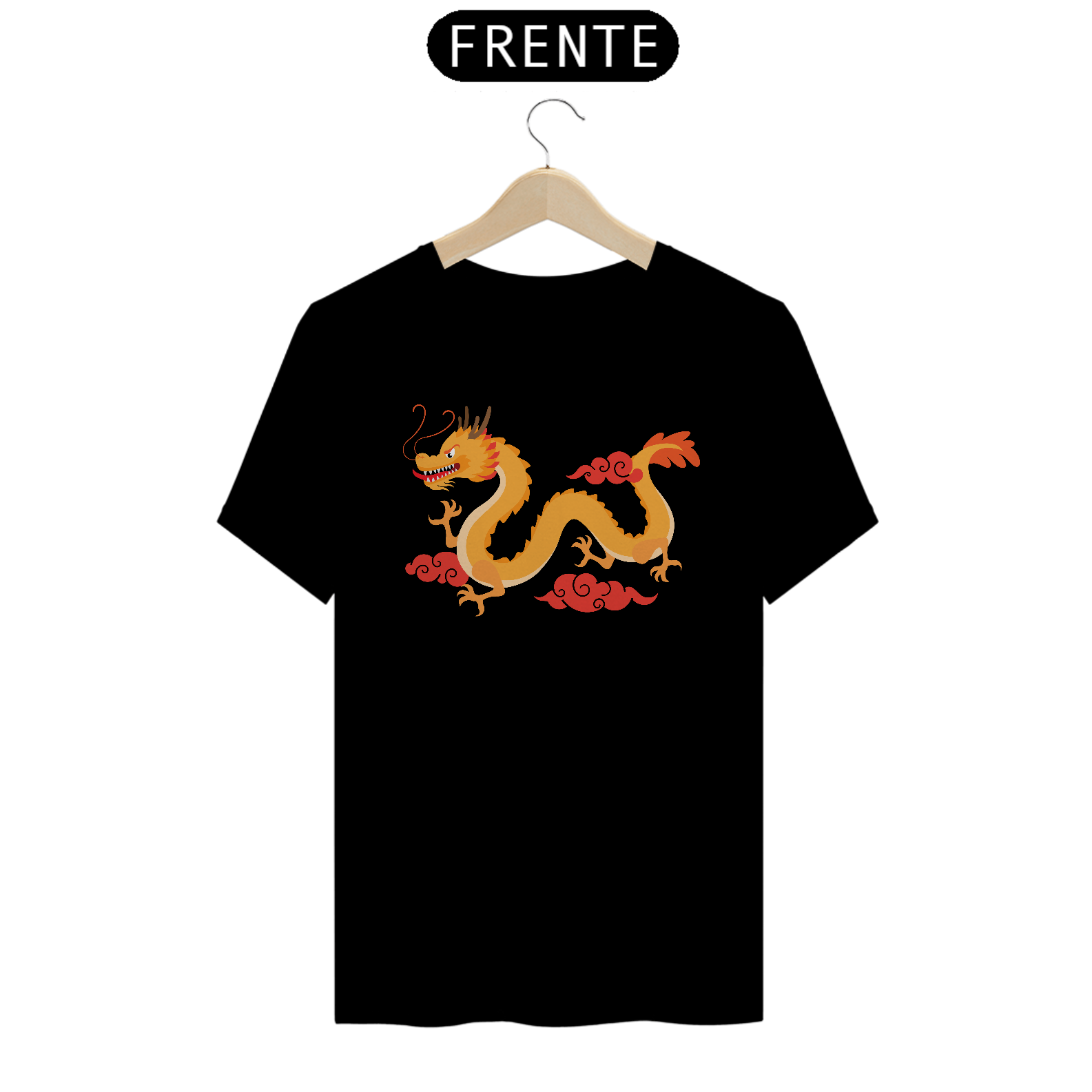 Nome do produto: Camiseta Dragão Chinês Modelo 13