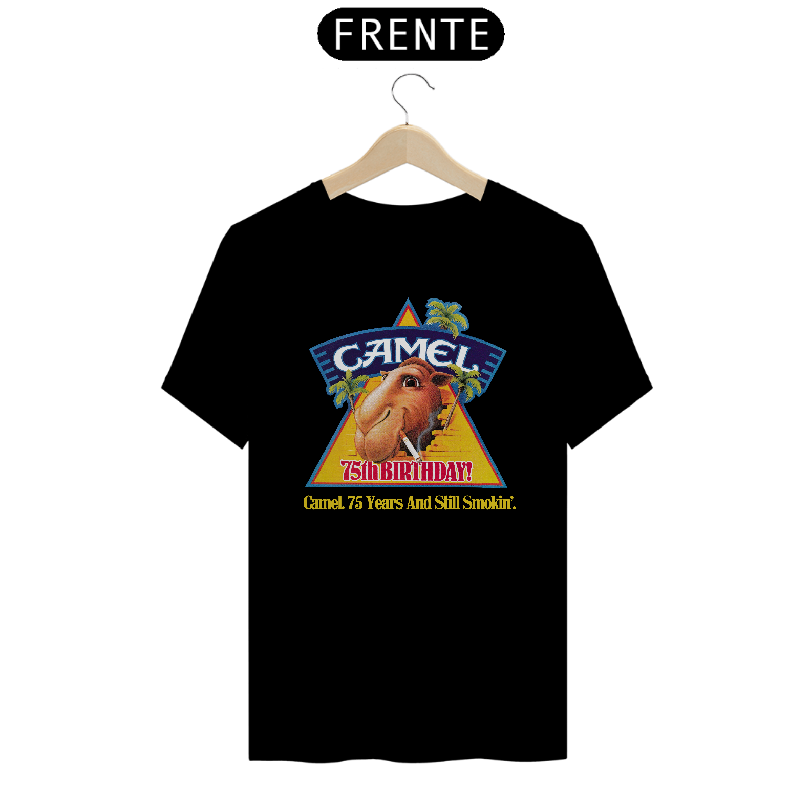Nome do produto: Camiseta Camel