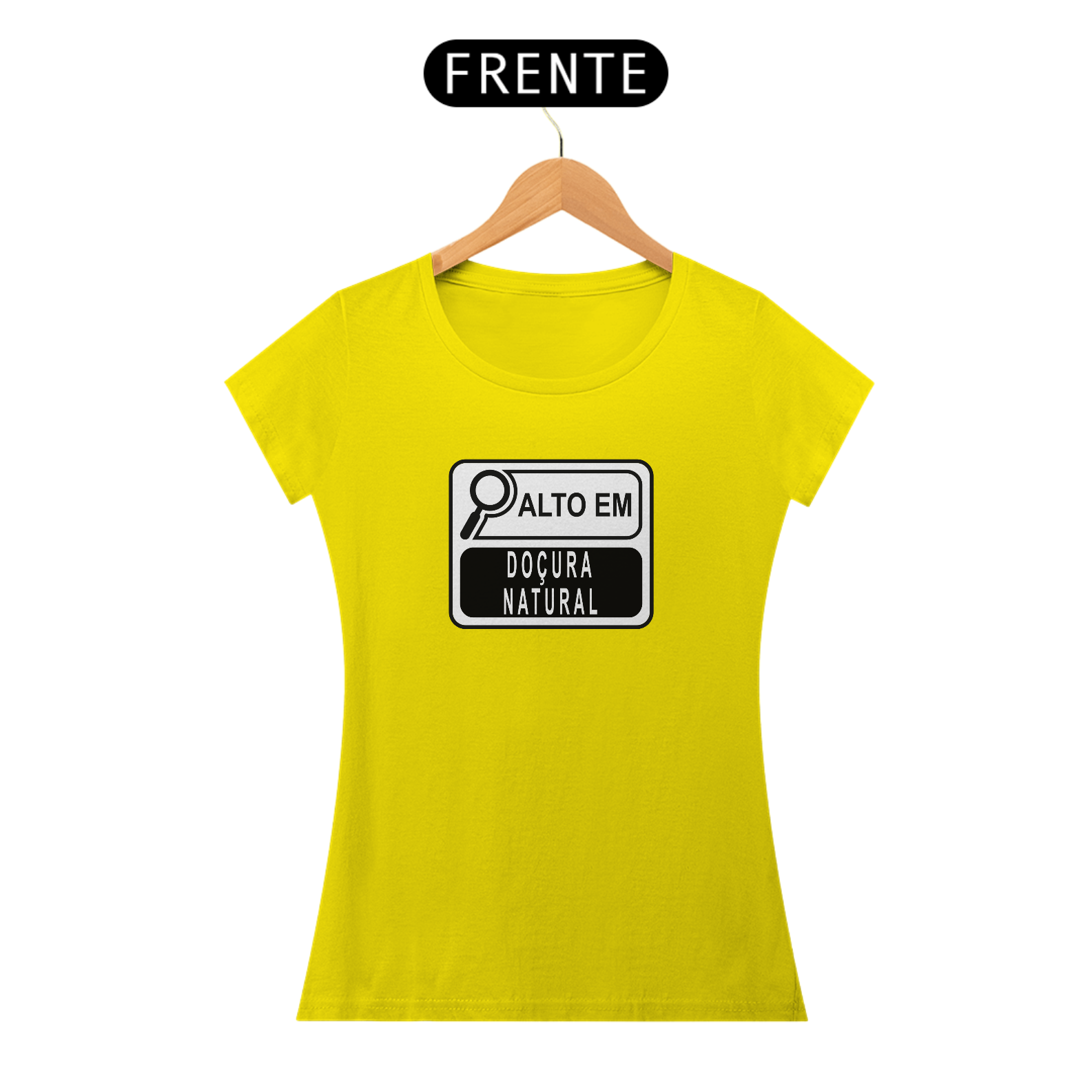 Nome do produto: camiseta Alto em DOÇURA NATURAL
