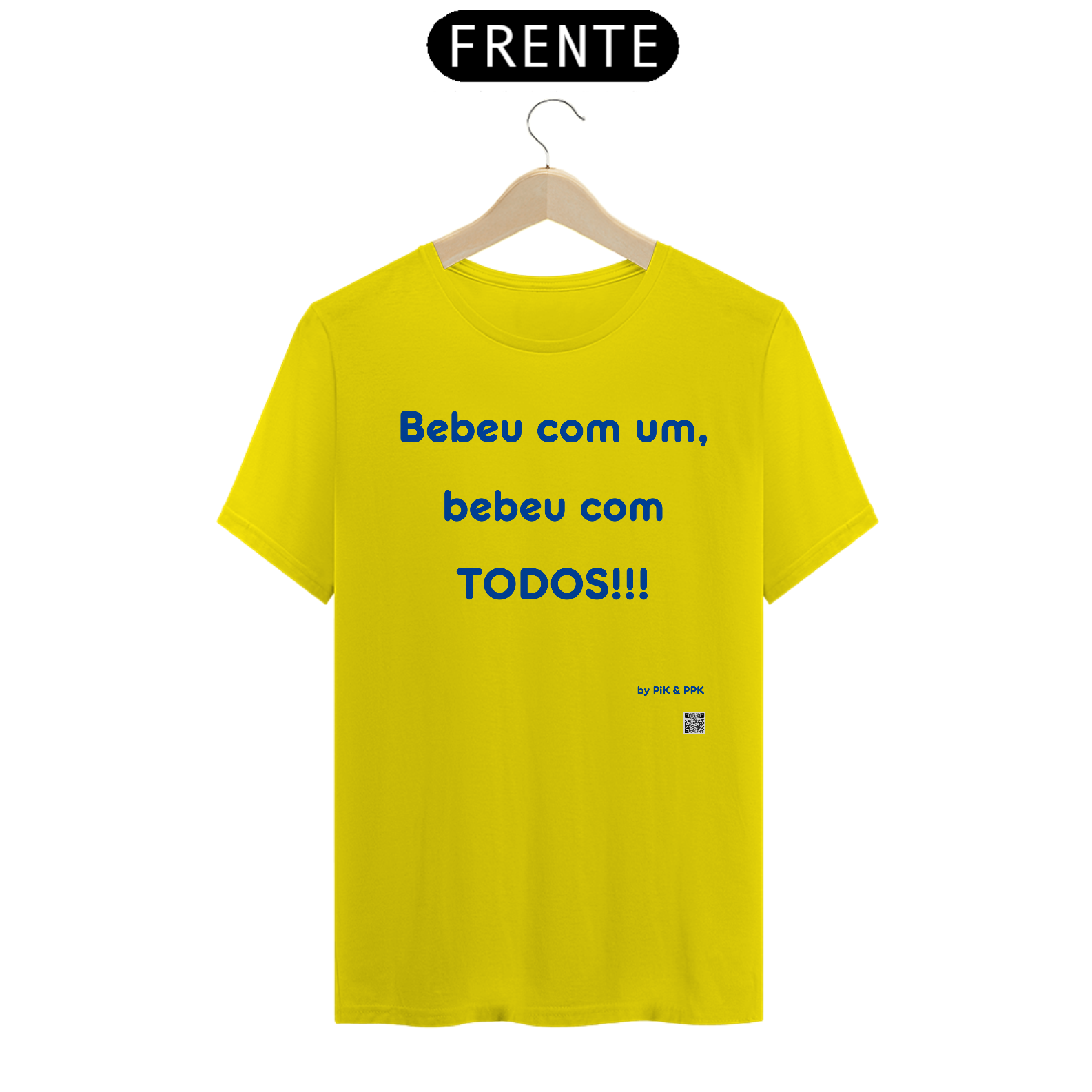 Nome do produto: camiseta BEBEU COM TODOS