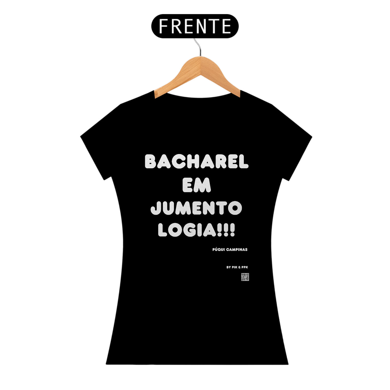 Nome do produto: camiseta Bacharel JUMENTOLOGIA 3