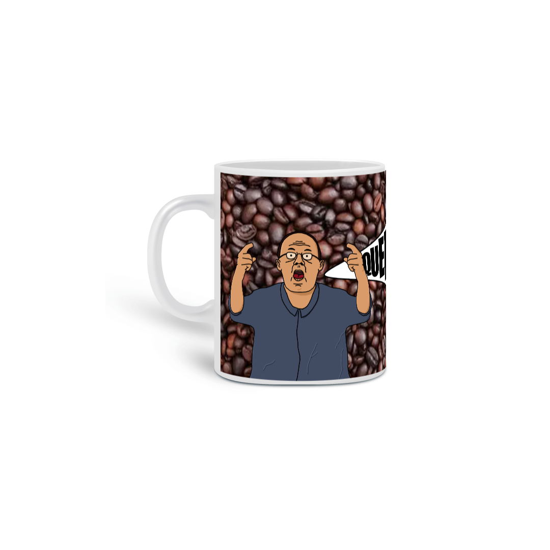 Nome do produto: Quero Café - Caneca