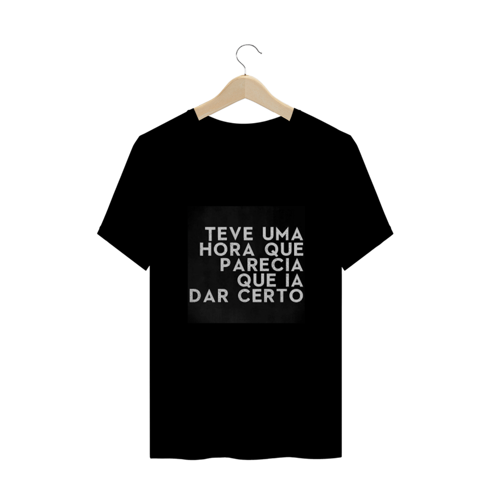 Nome do produto: Parecia Que Ia Dar Certo - T-Shirt Plus Size