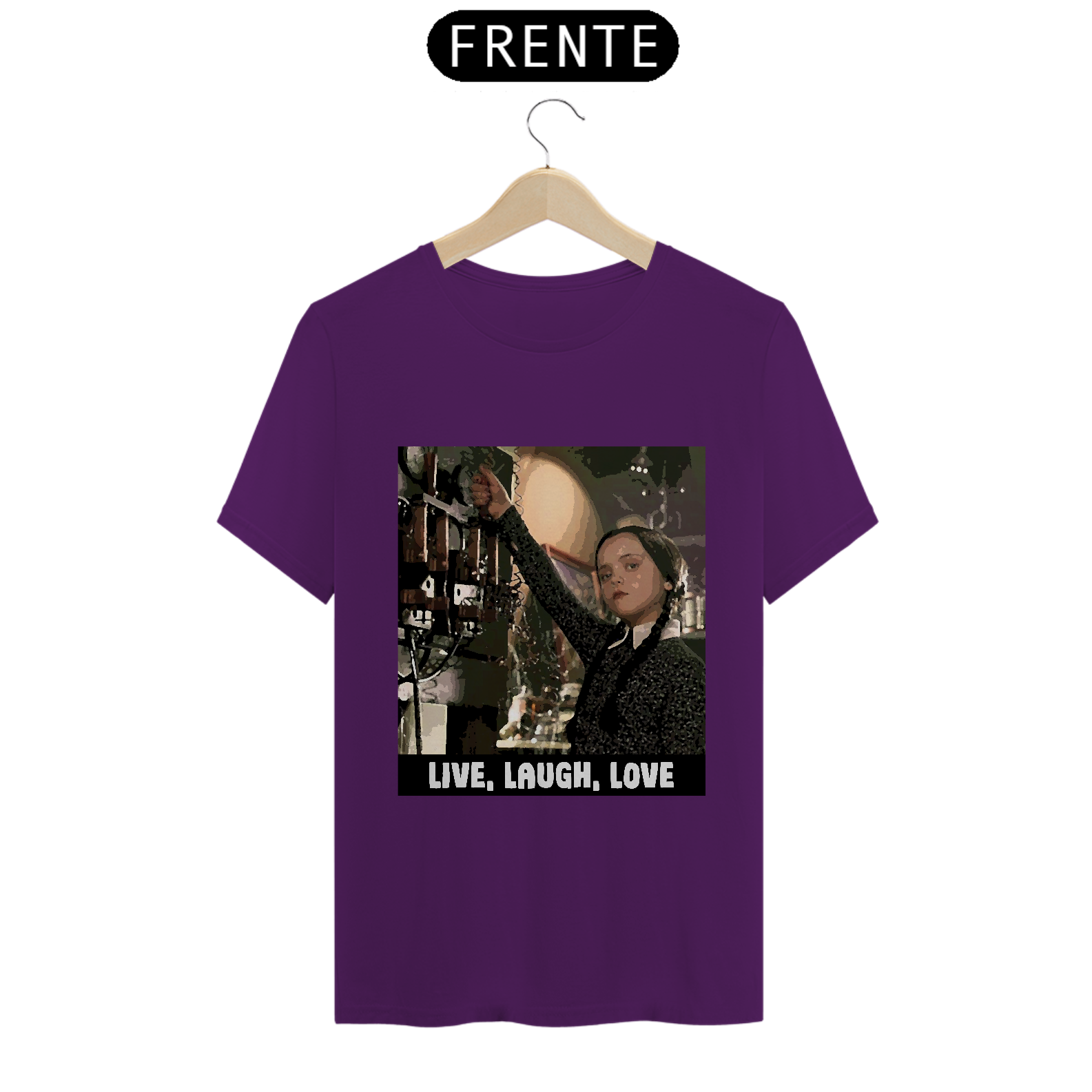 Nome do produto: Live, Laugh, Love - T-Shirt