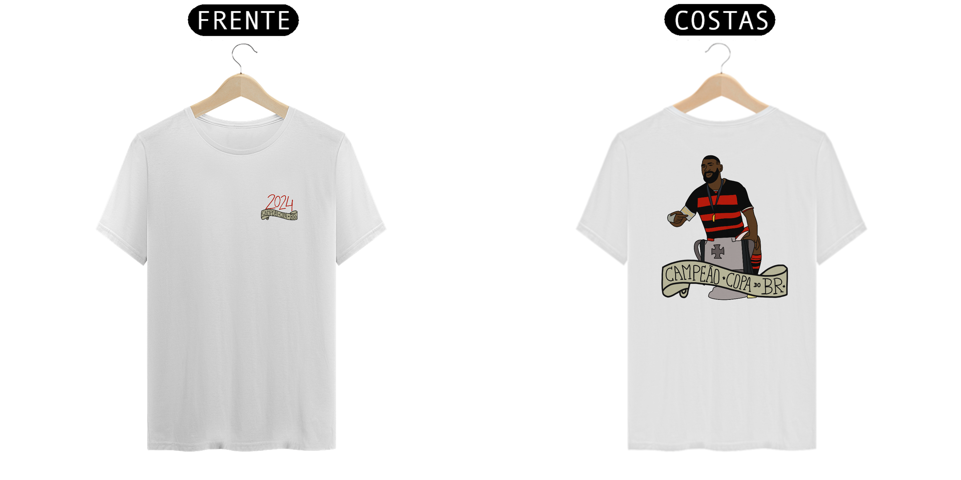 Nome do produto: CAMISETA CAMPEÃO COPA DO BR