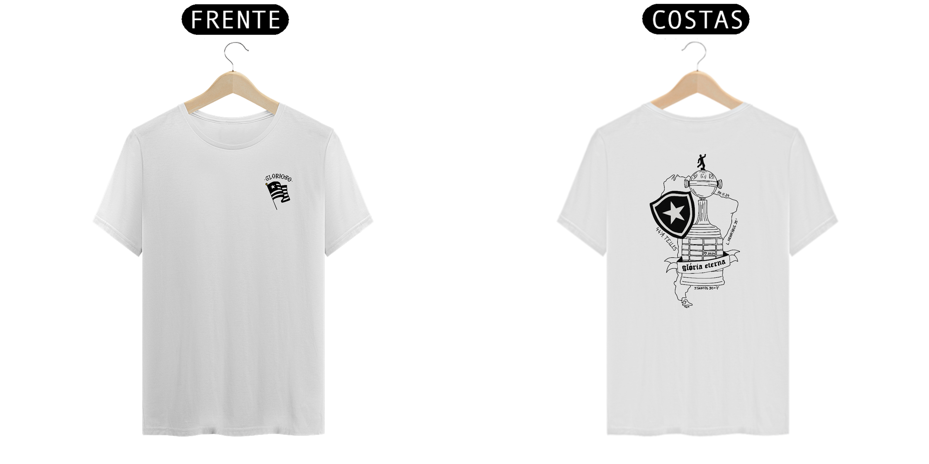 Nome do produto: CAMISETA GLORIOSO