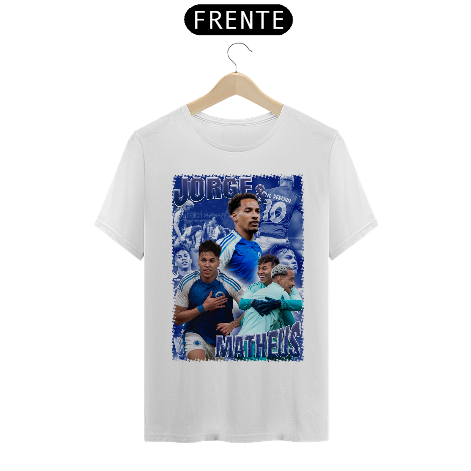 Nome do produto: camiseta jorge e matheus