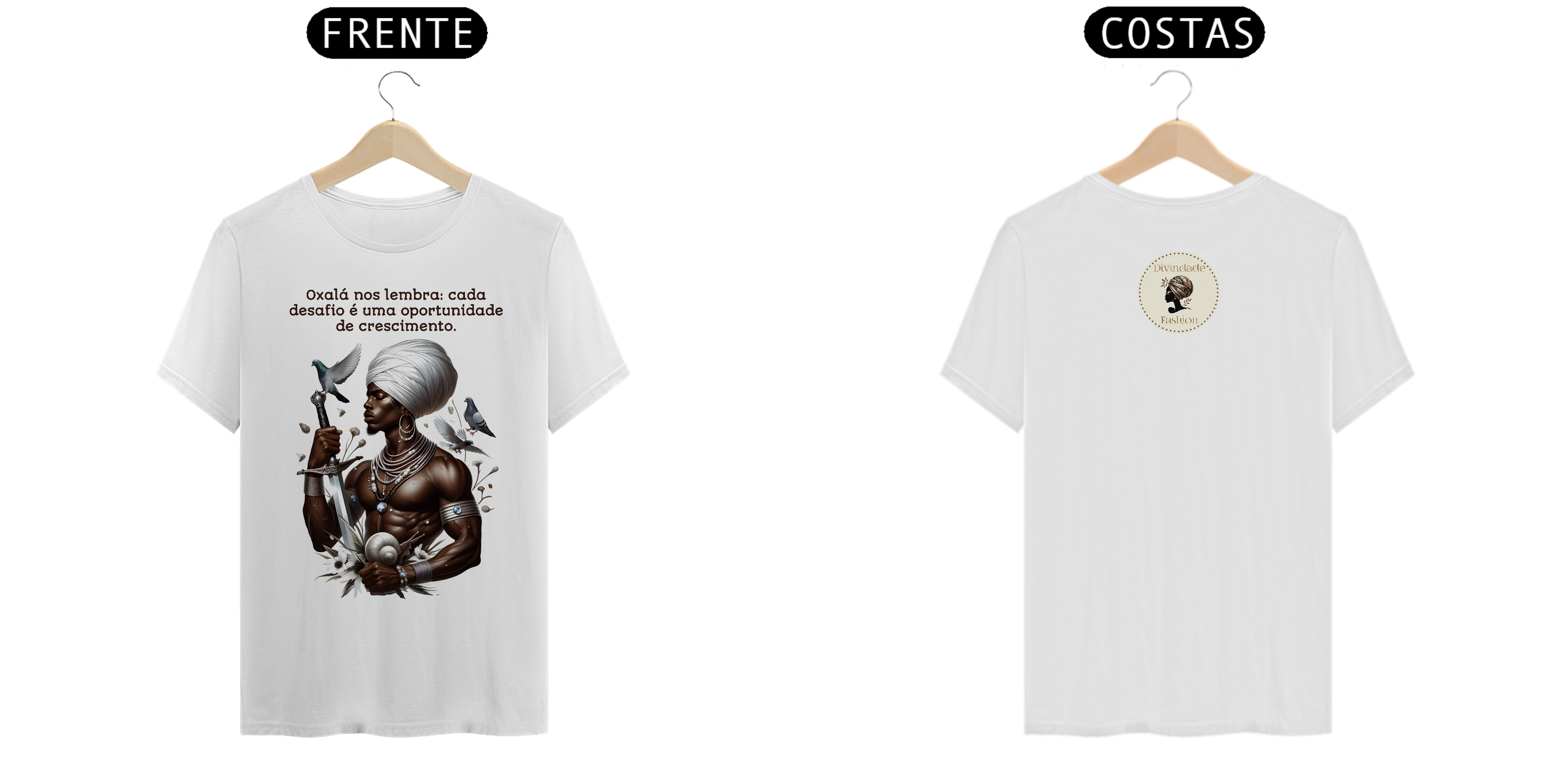 Nome do produto: Camiseta Oxalá