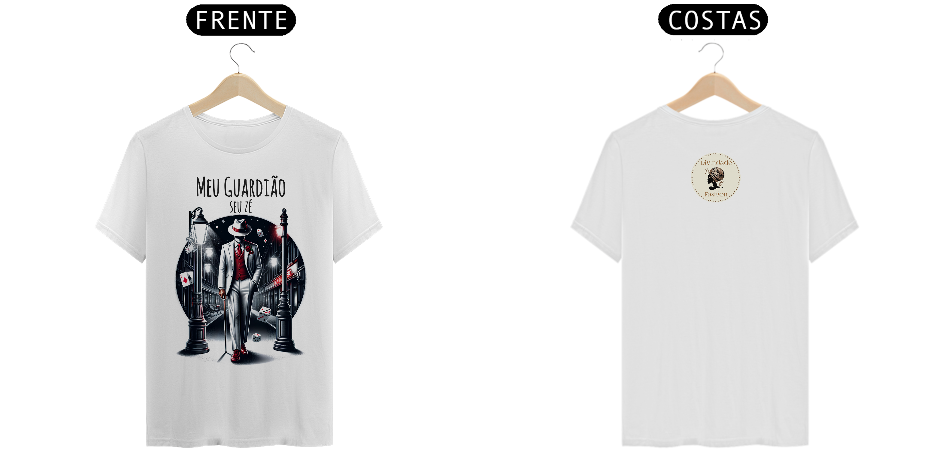 Nome do produto: Camiseta Unissex Zé Pelintra 