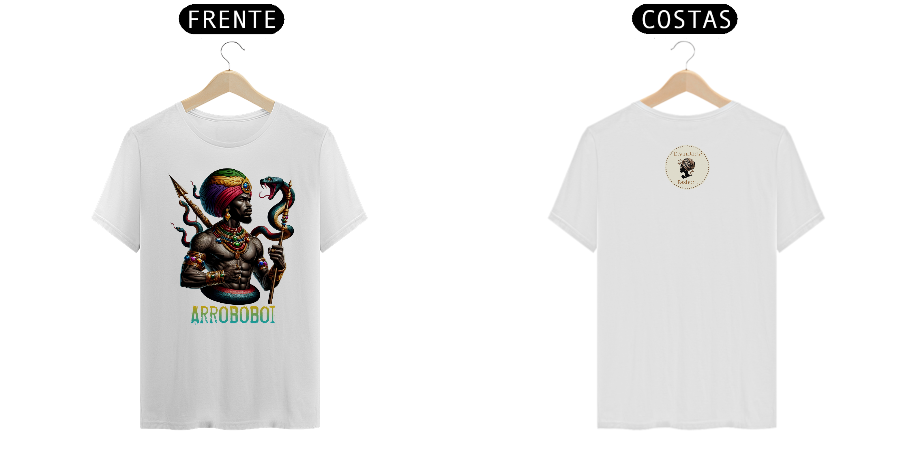 Nome do produto: Camiseta Unissex Oxumarê